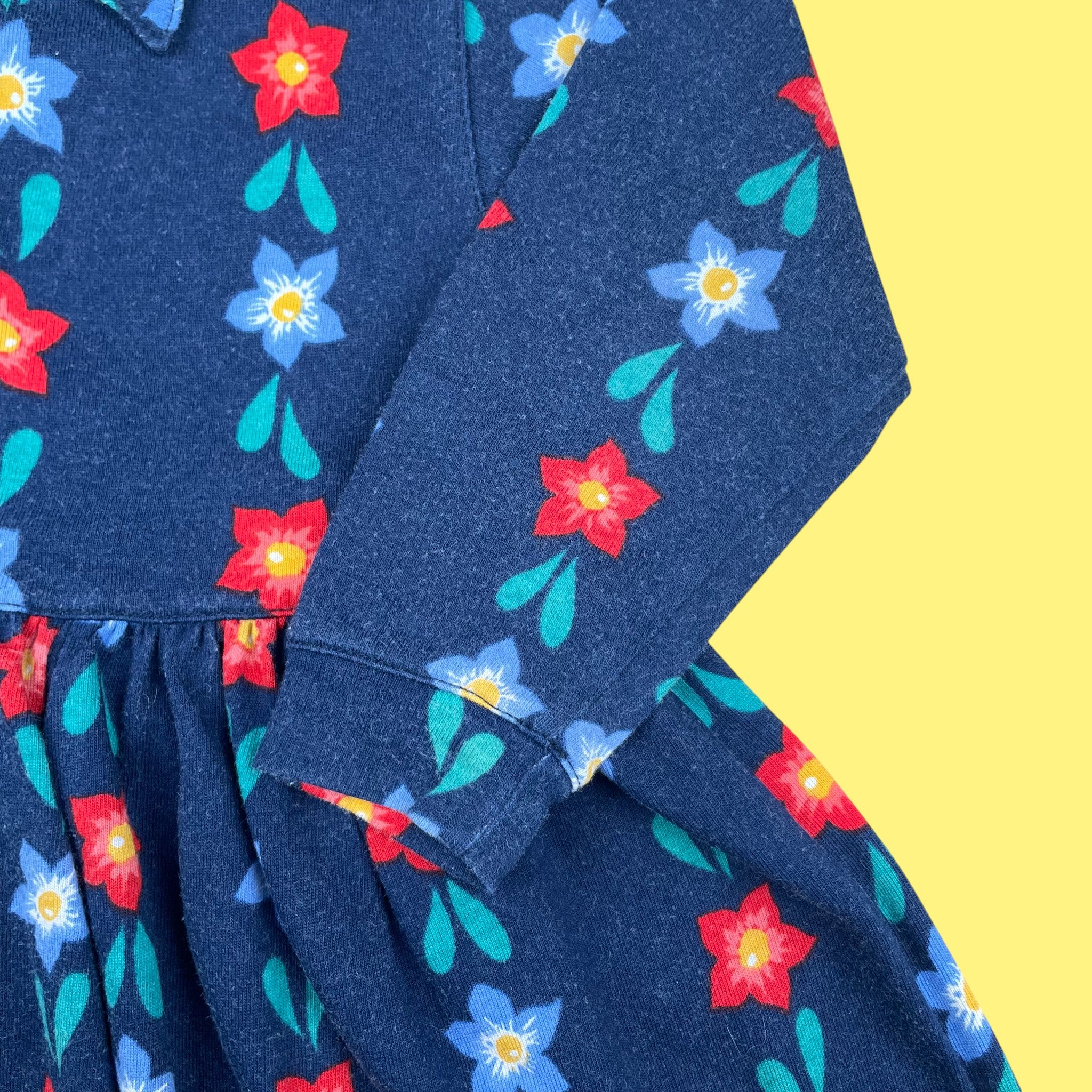 Robe fleurie vintage 3 ans