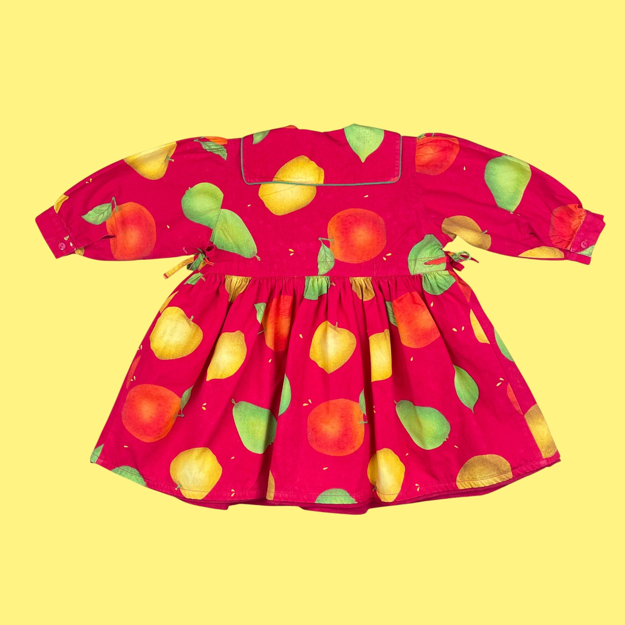 Robe pommes vintage 18 mois