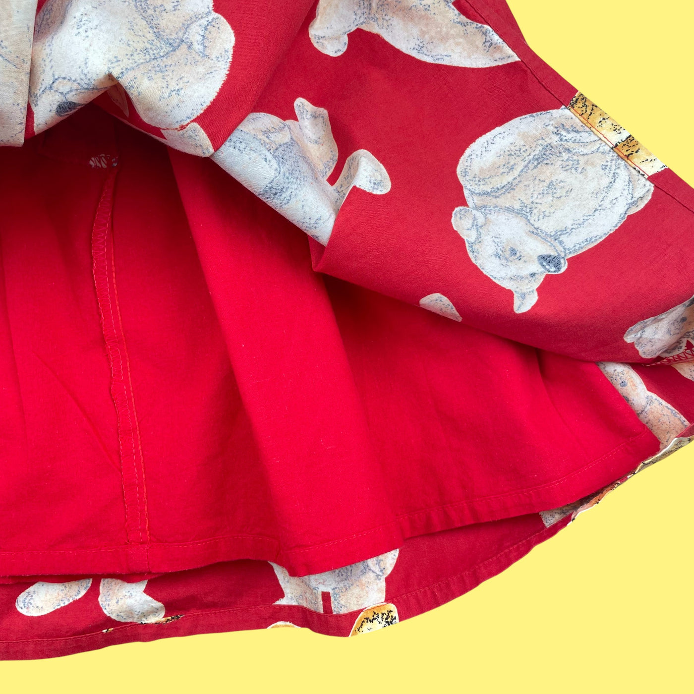 Robe nounours vintage 4 ans