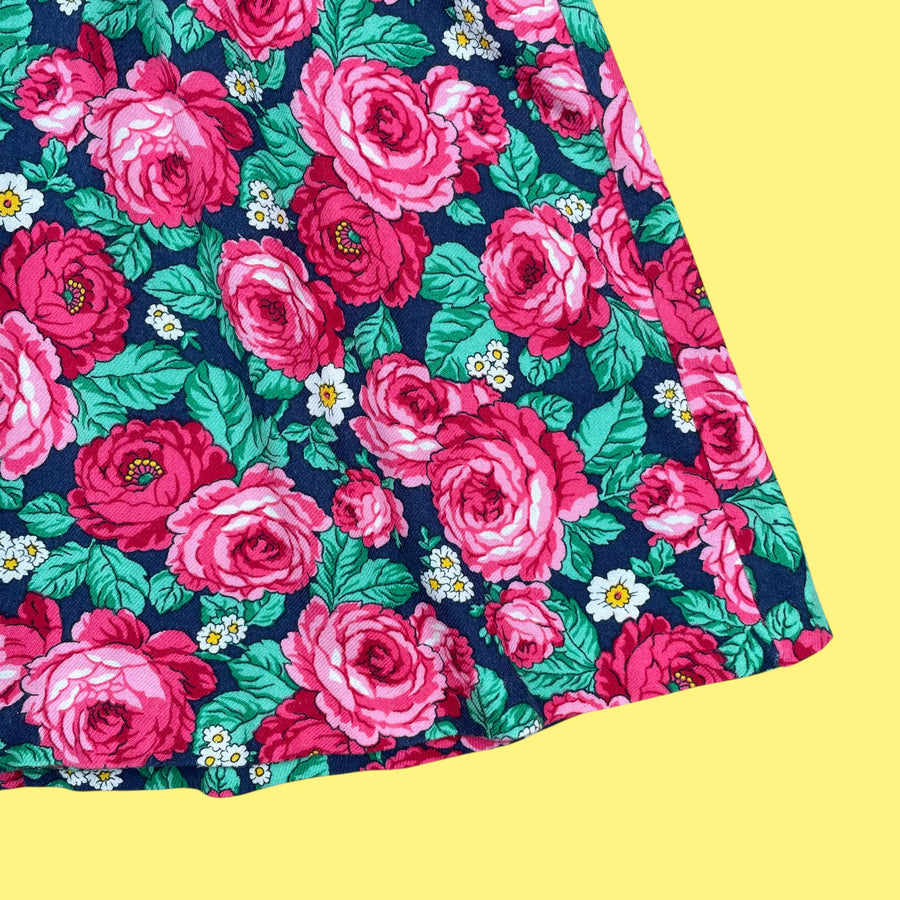 Robe fleurie vintage 2 ans