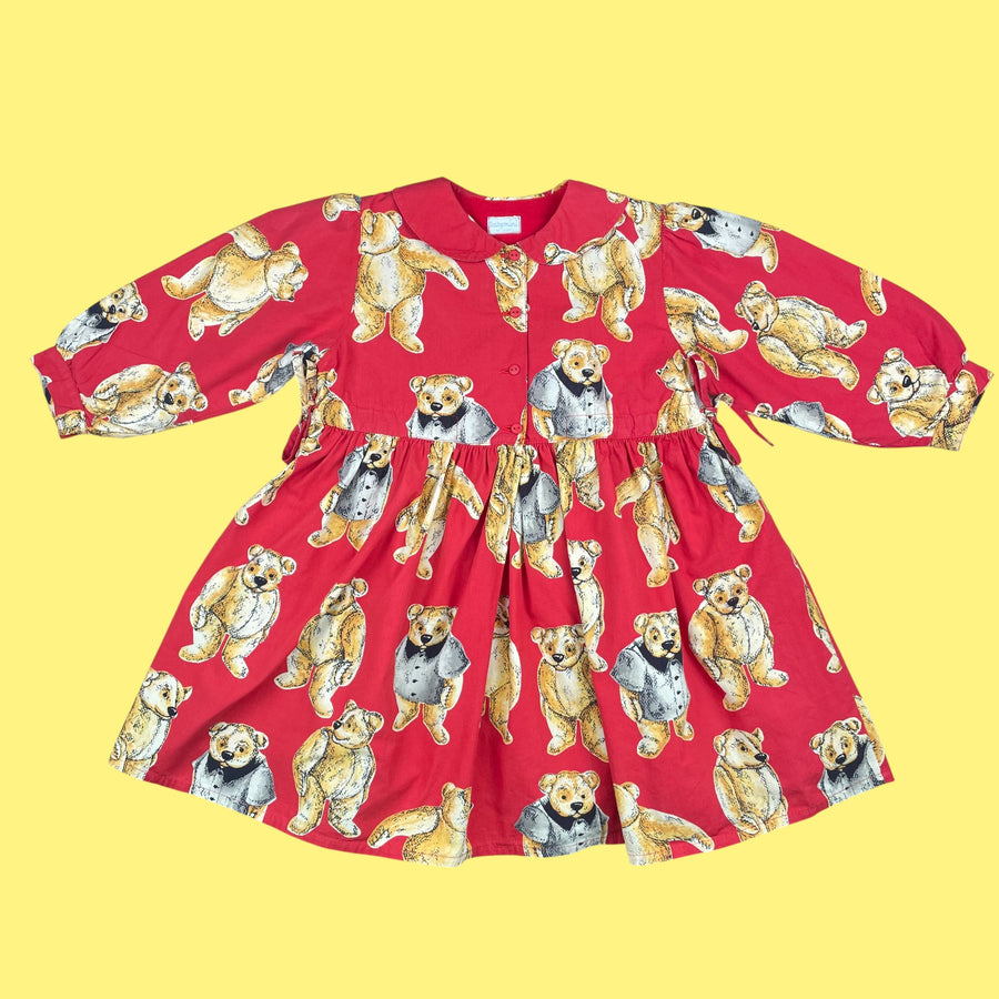 Robe nounours vintage 4 ans