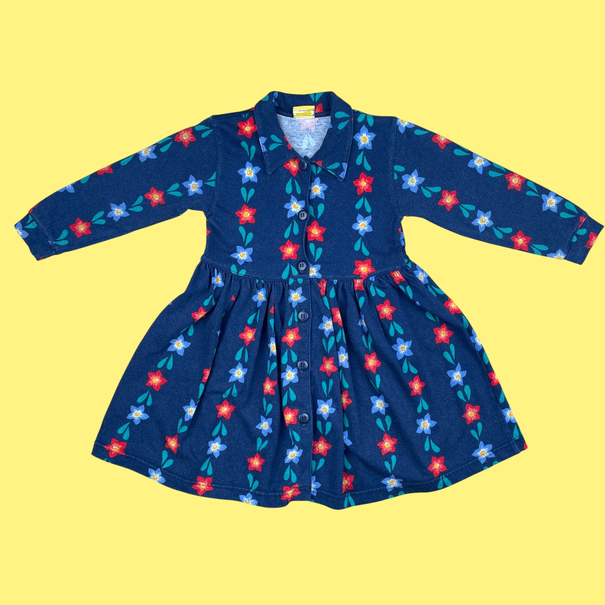 Robe fleurie vintage 3 ans