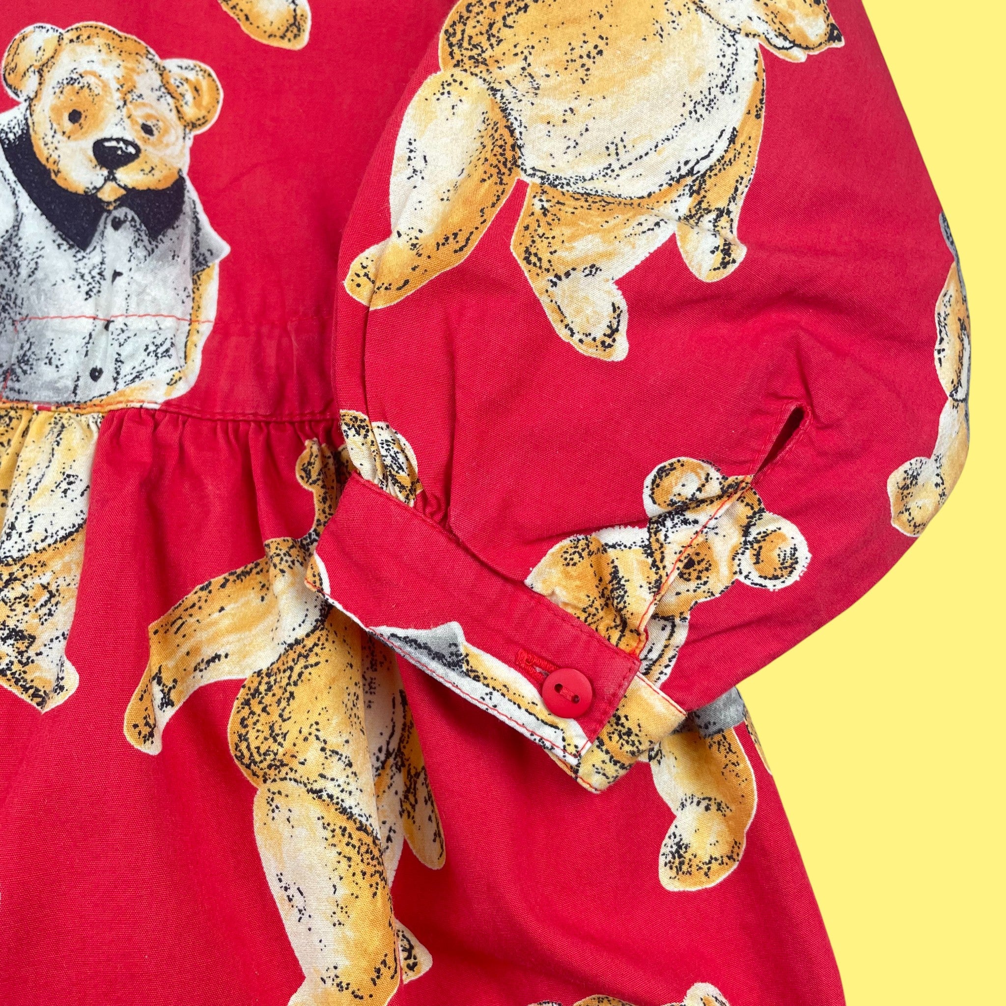 Robe nounours vintage 4 ans