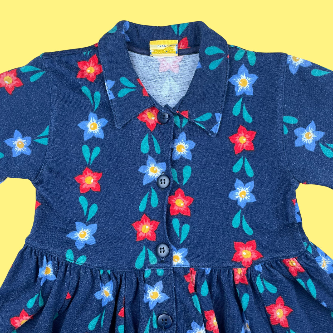 Robe fleurie vintage 3 ans