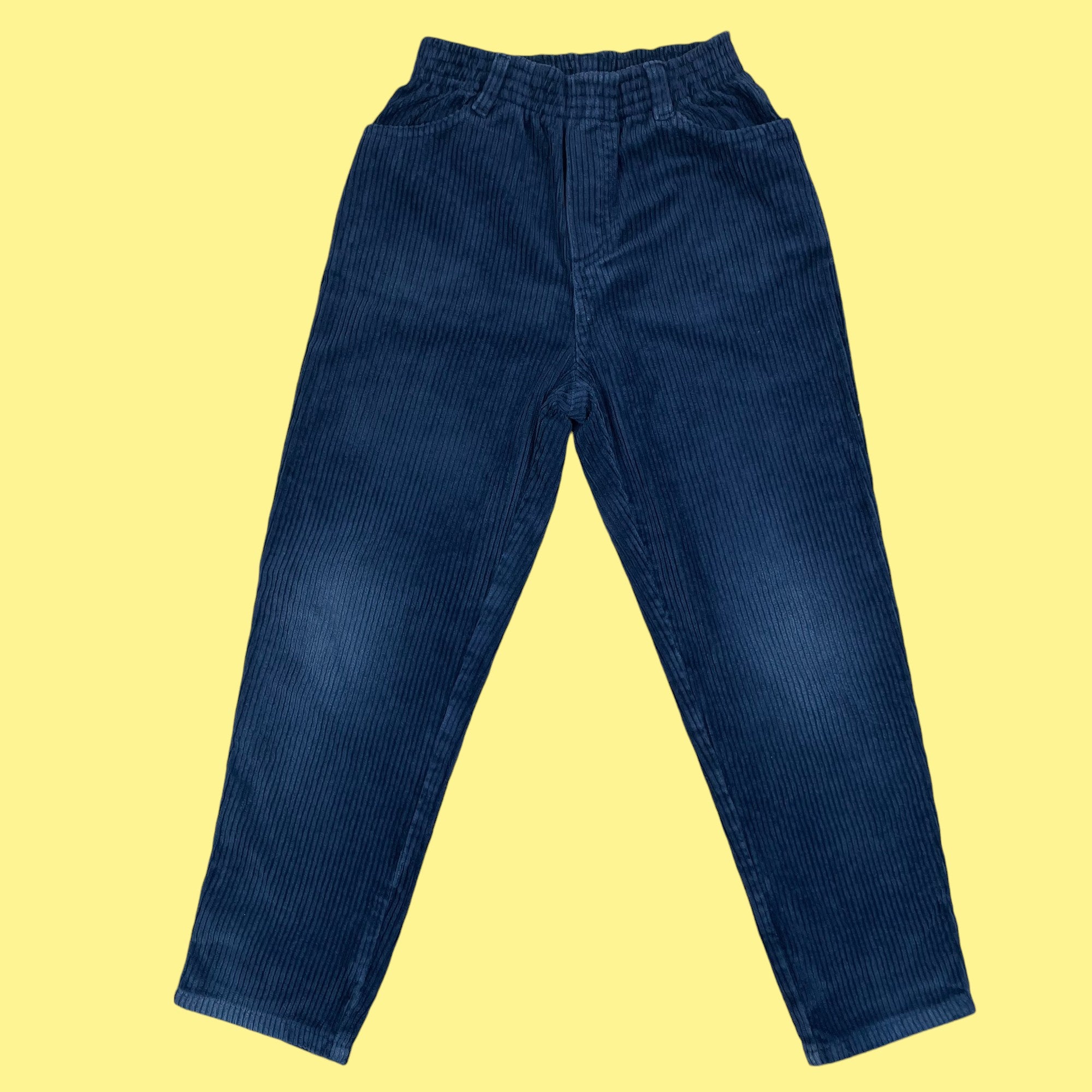 Pantalon velours bleu 8-10 ans