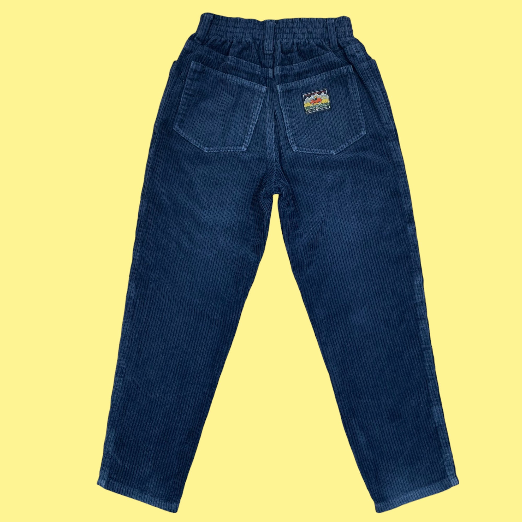 Pantalon velours bleu 8-10 ans