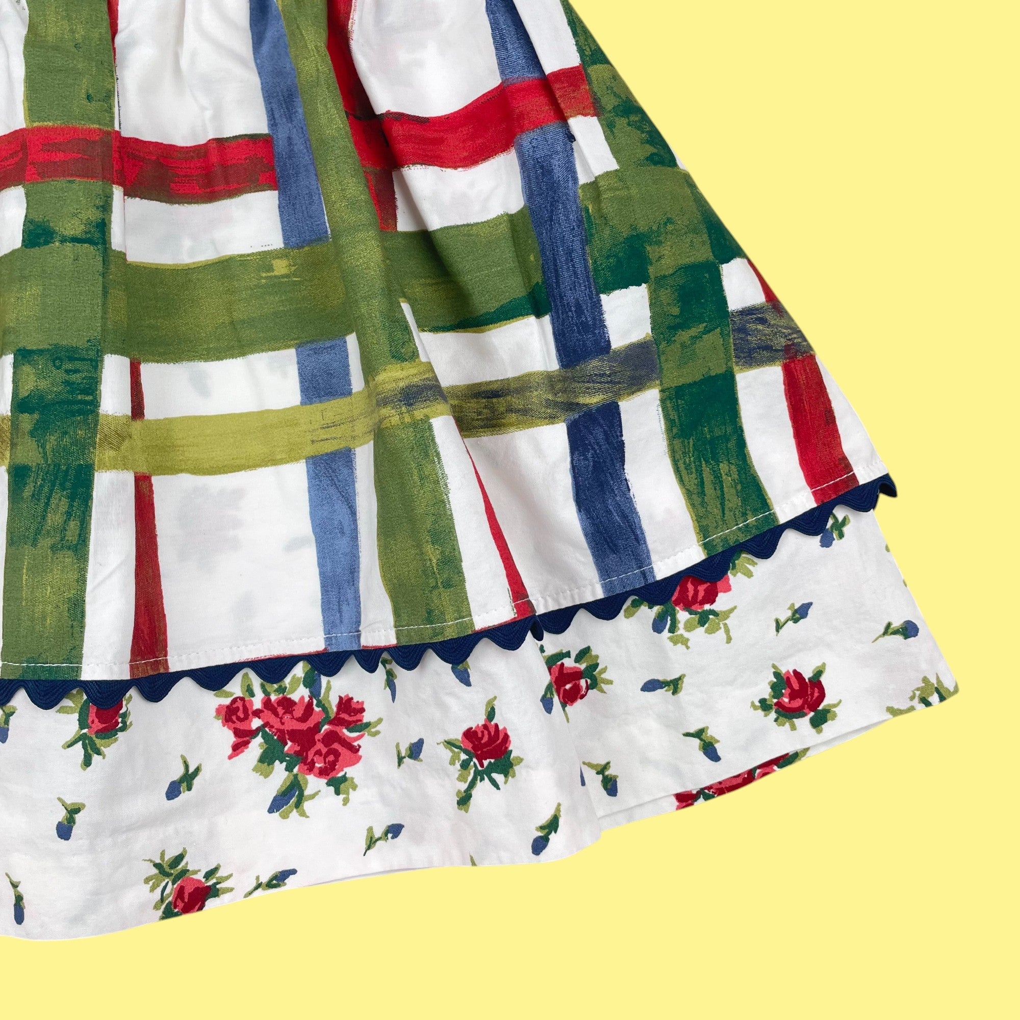 Robe vintage carreaux 18-24 mois