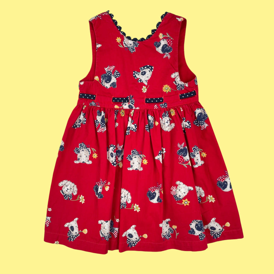 Robe chien Catimini 18-24 mois et 8 ans