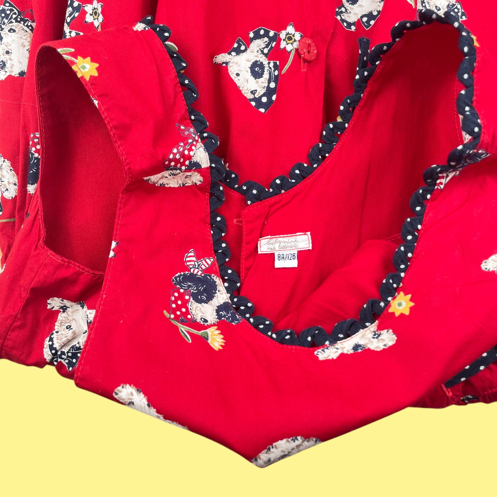 Robe chien Catimini 18-24 mois et 8 ans
