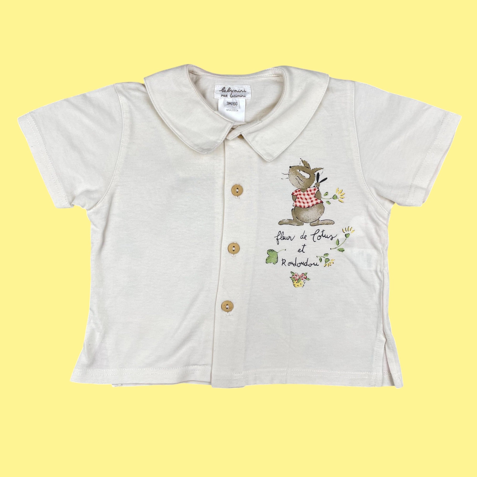T-shirt Catimini 6-9 mois