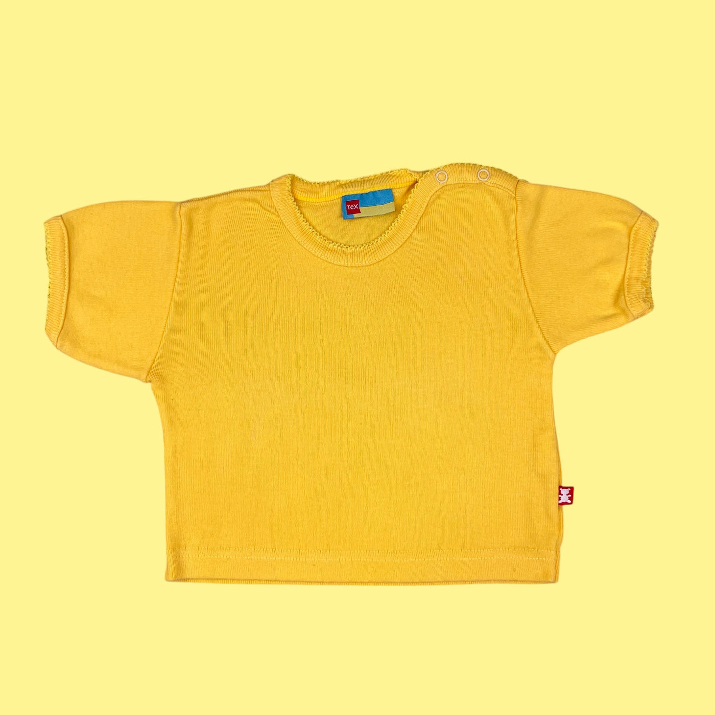 T-shirt jaune 3 mois