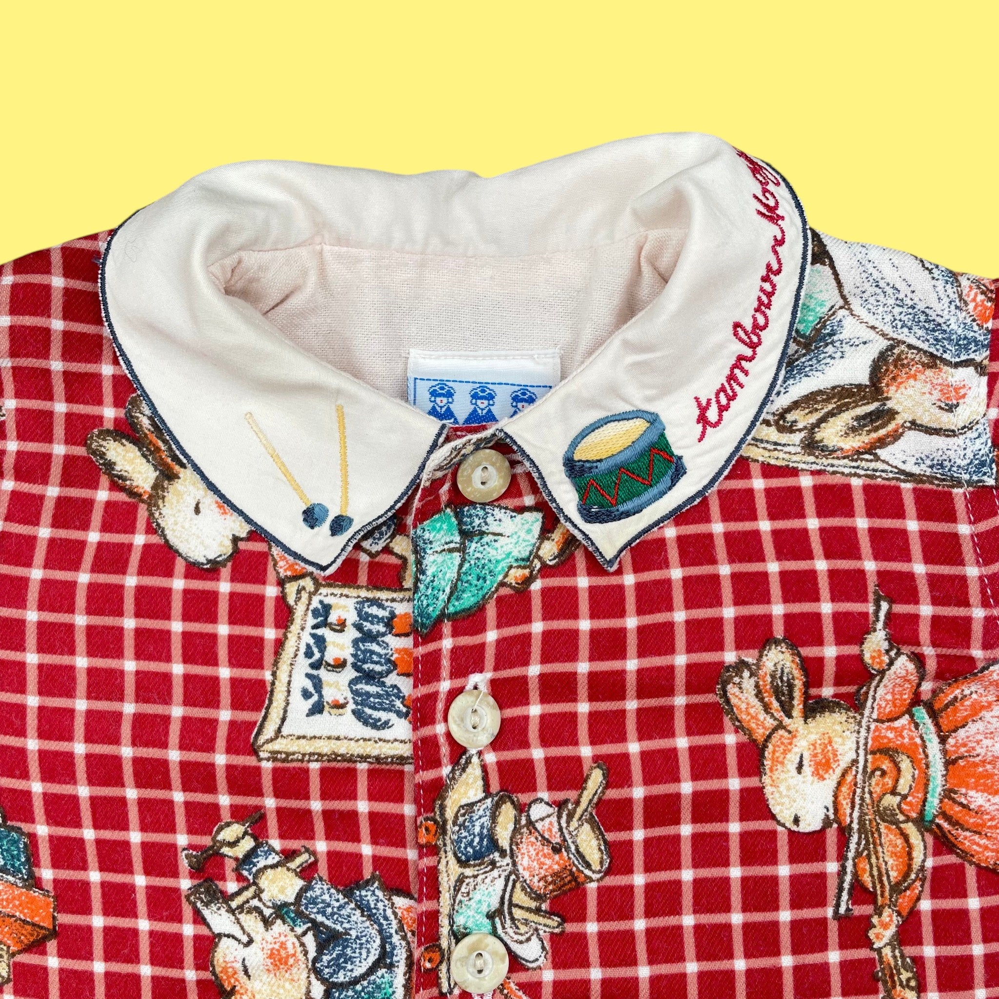 Combinaison lapins Sergent Major vintage 6 mois