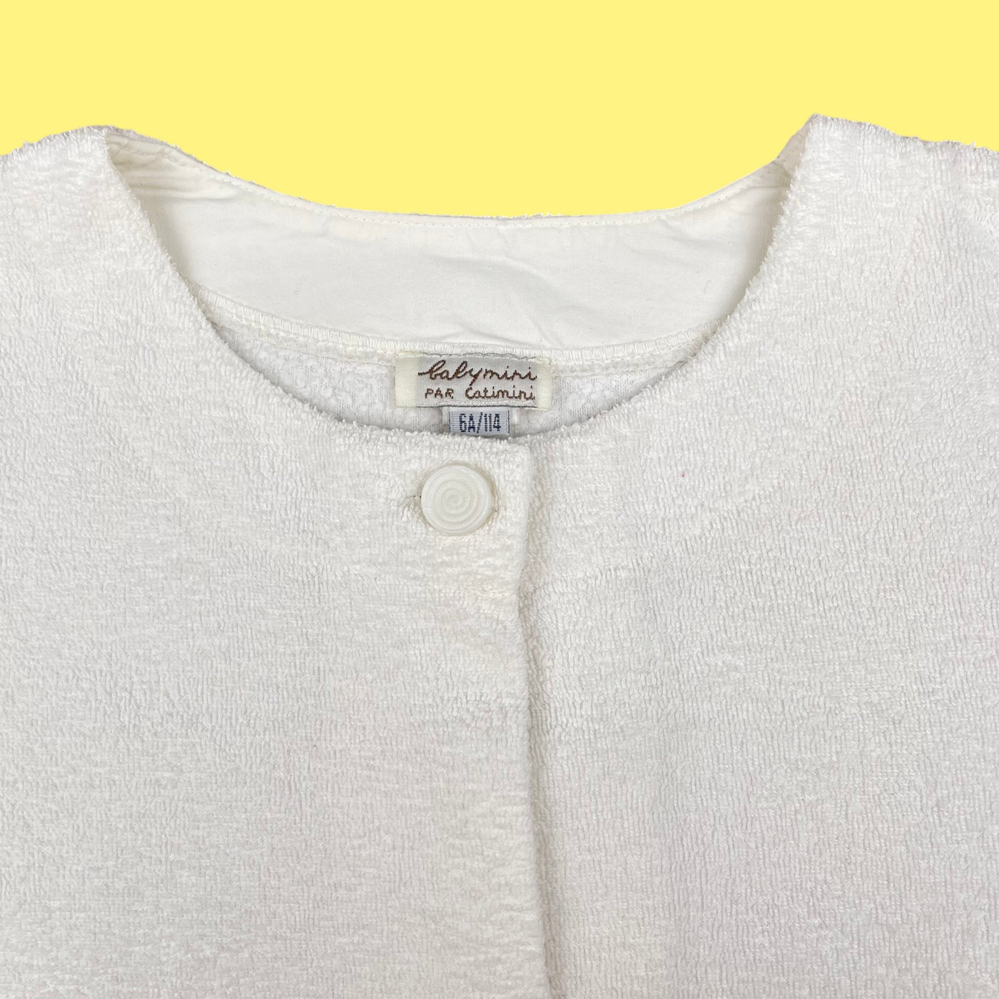 Gilet éponge Catimini vintage 6 ans