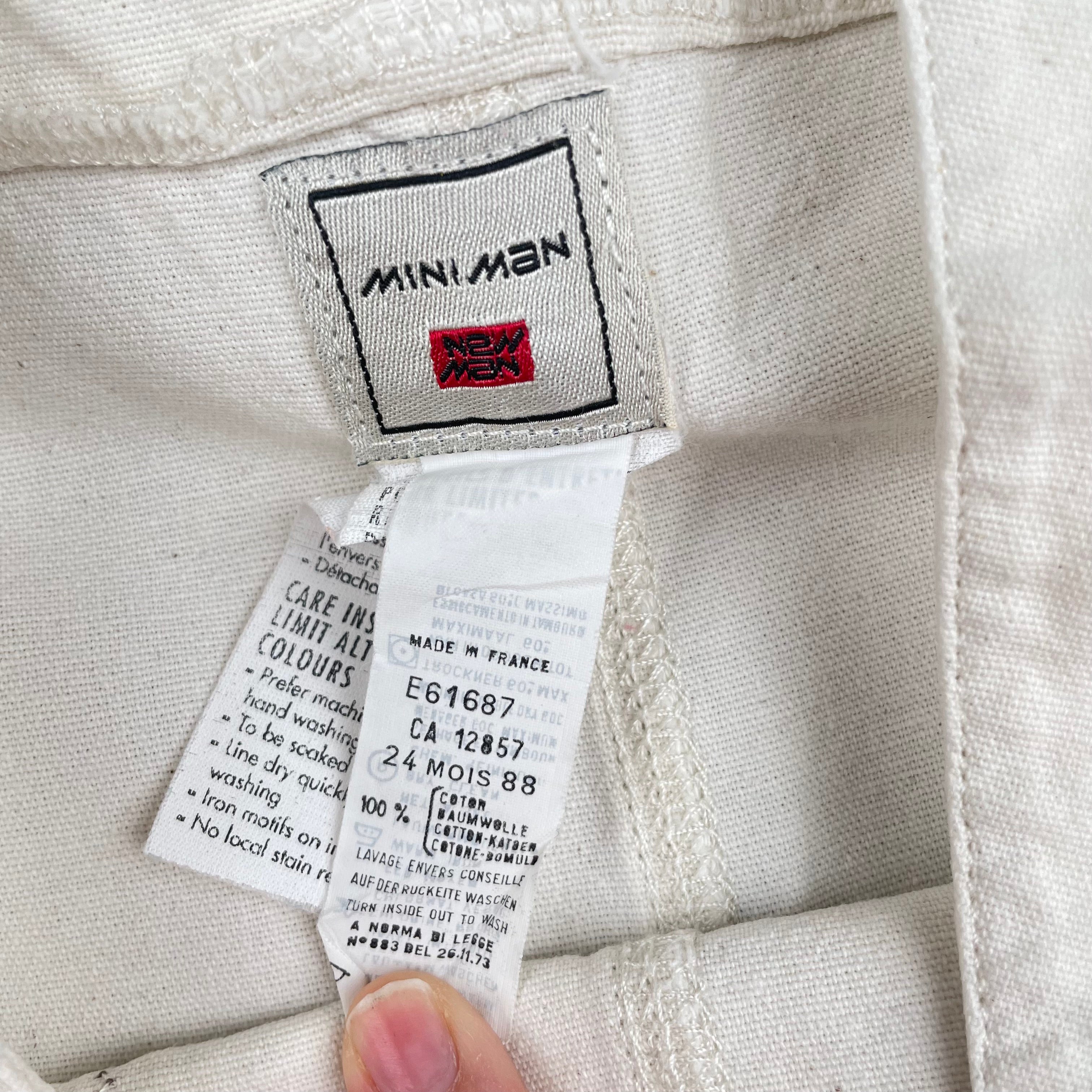 Ensemble Miniman vintage 2 ans