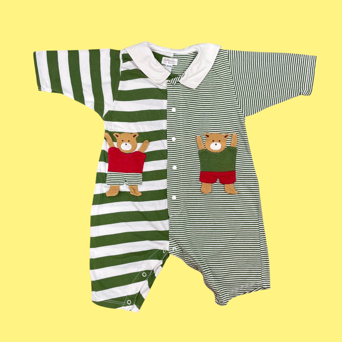 Combinaison rayures vintage Catimini 3 mois