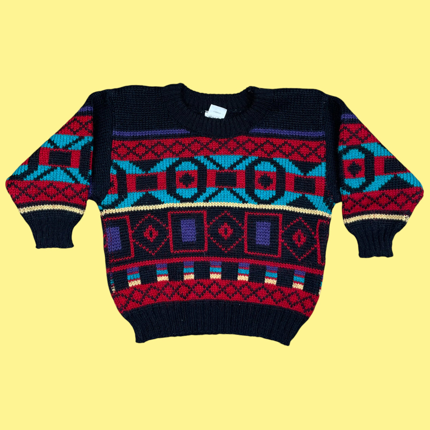 Pull jacquard 18 mois