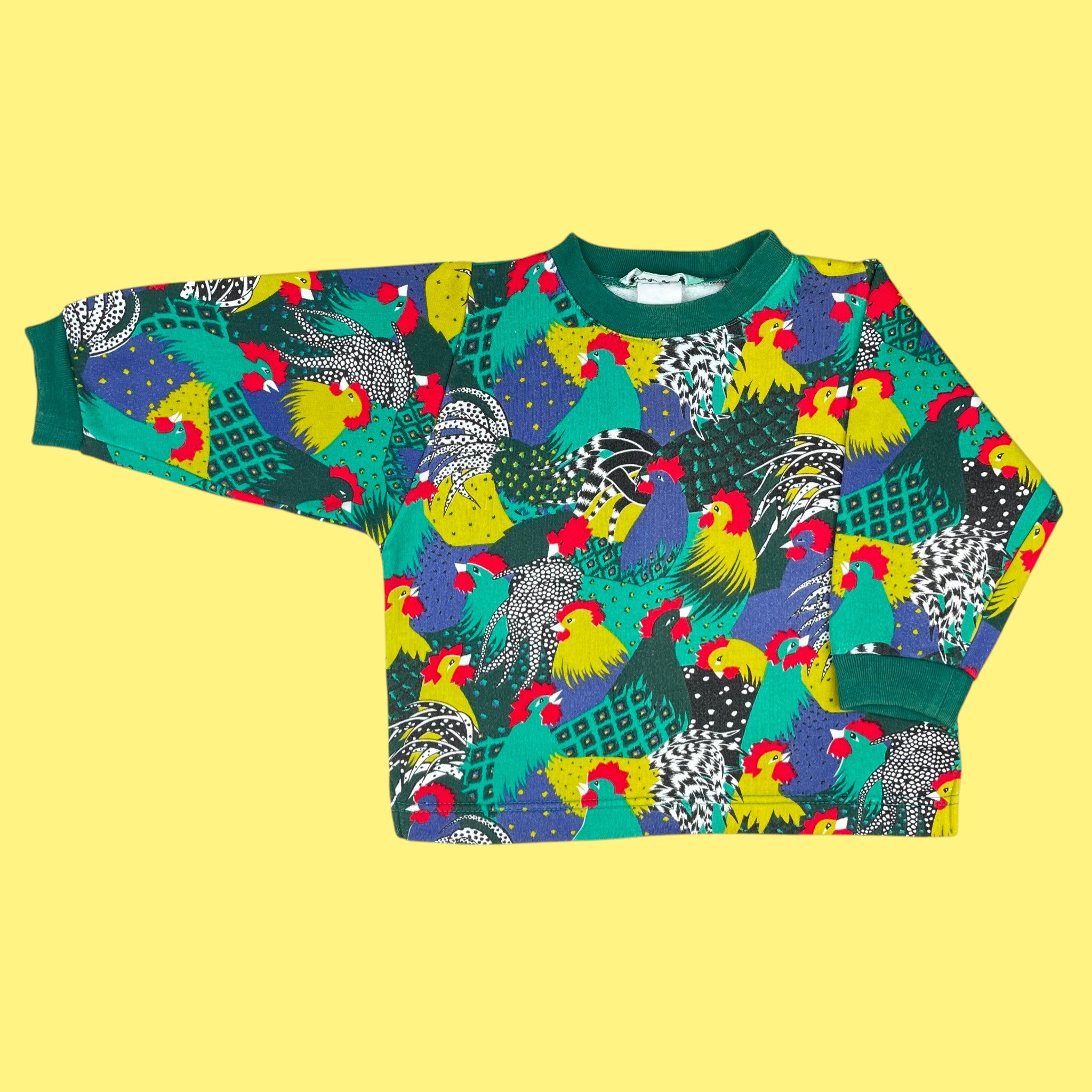 Sweat vintage poule 3 ans