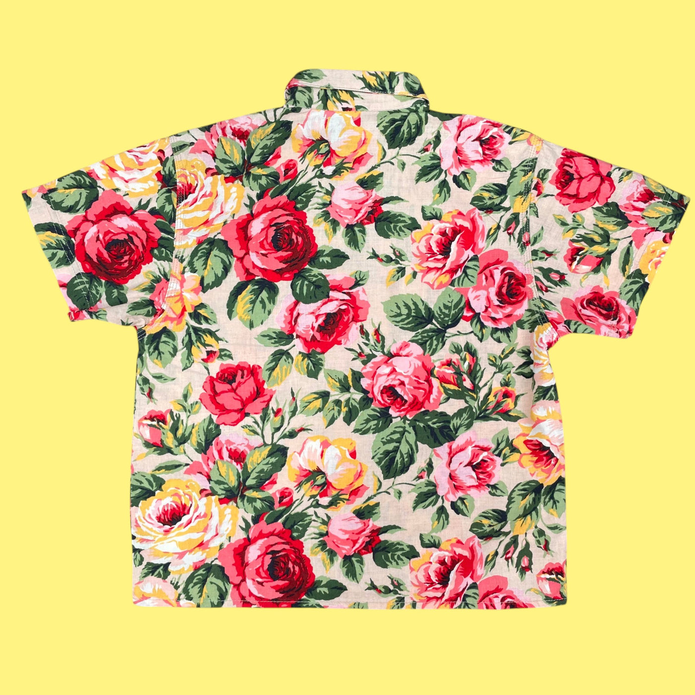 Chemise fleurs vintage 6 ans