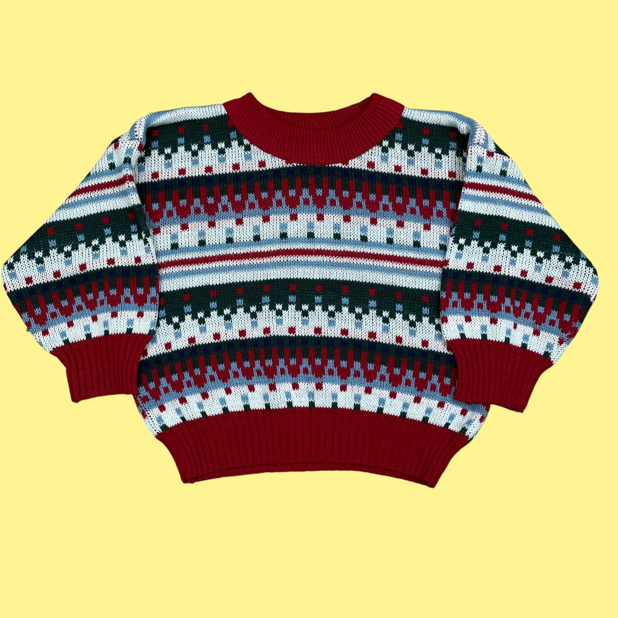 Pull jacquard 2 ans