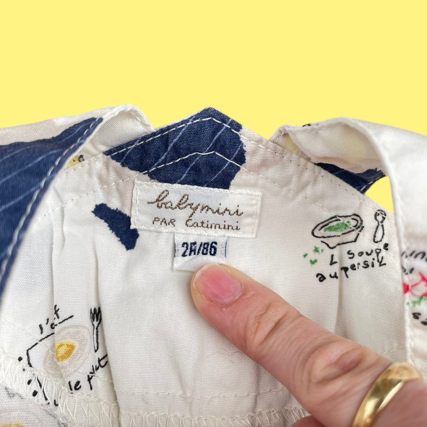 Salopette Catimini vintage 2 ans