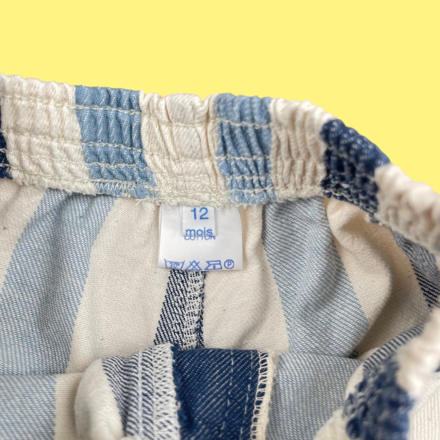 Pantalon rayures vintage 18 mois