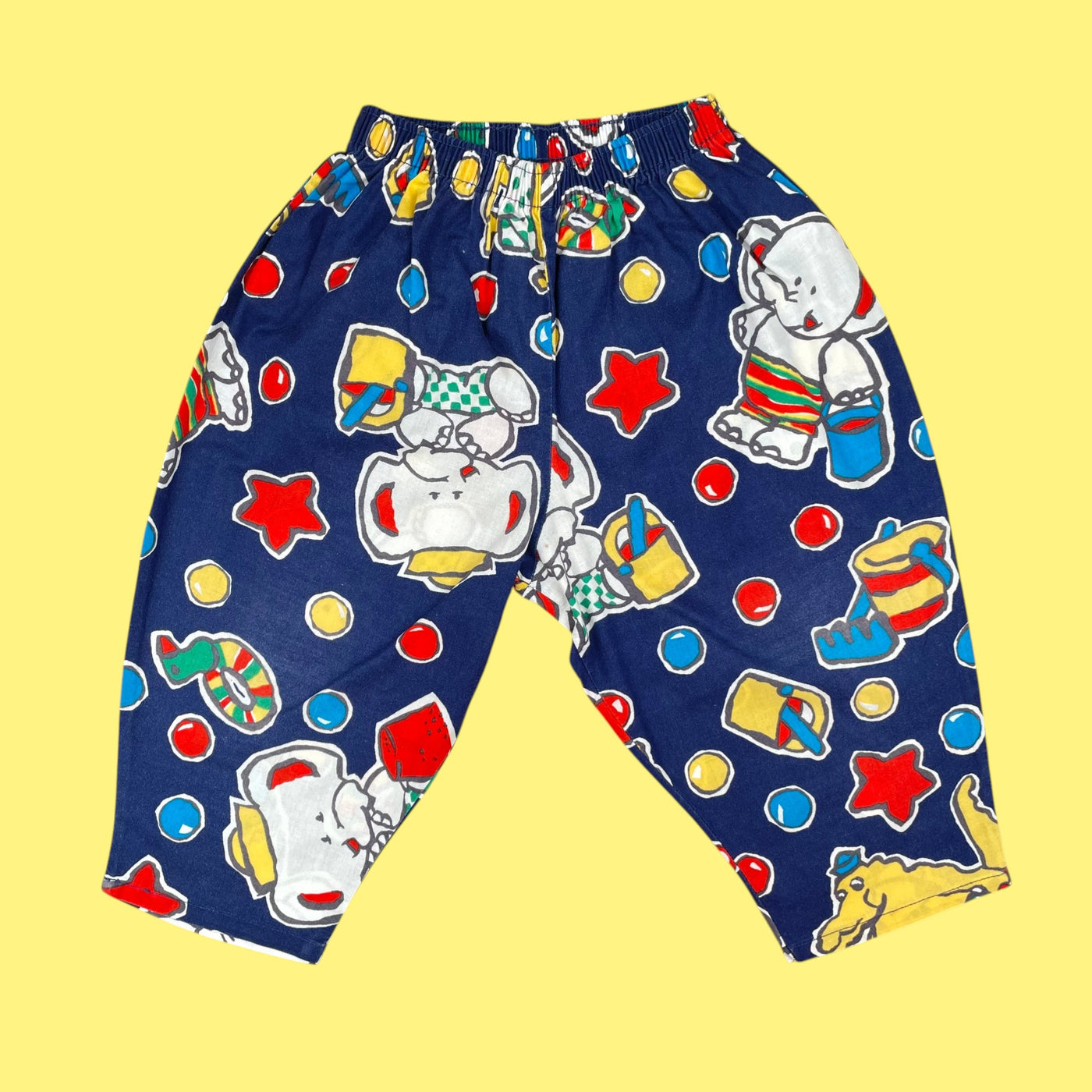 Pantalon éléphants vintage 18 mois