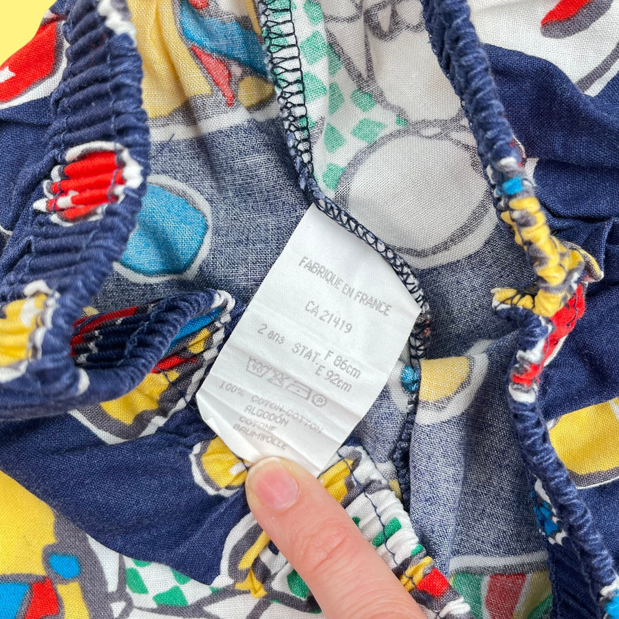 Pantalon éléphants vintage 18 mois