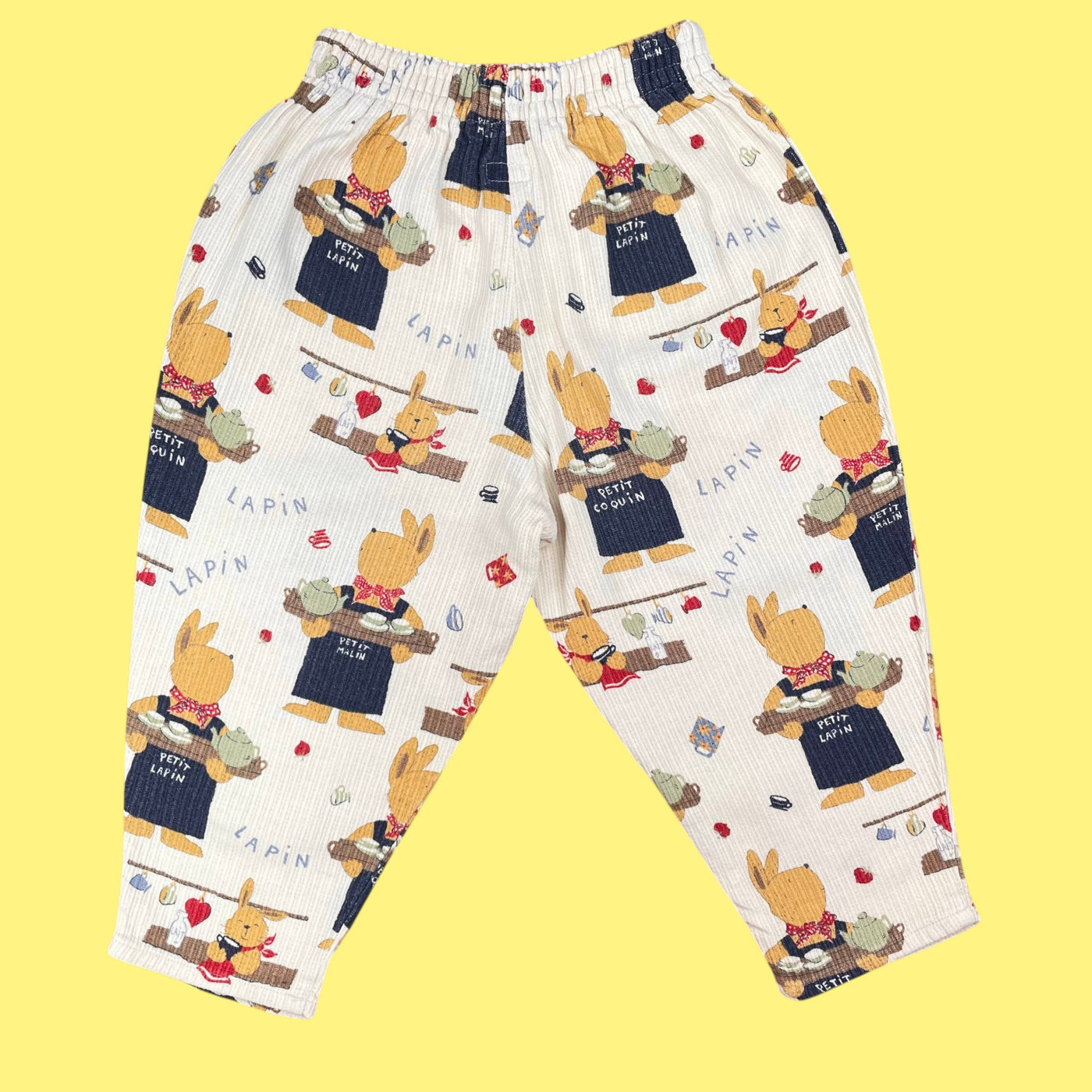 Pantalon lapins Catimini vintage 3 ans