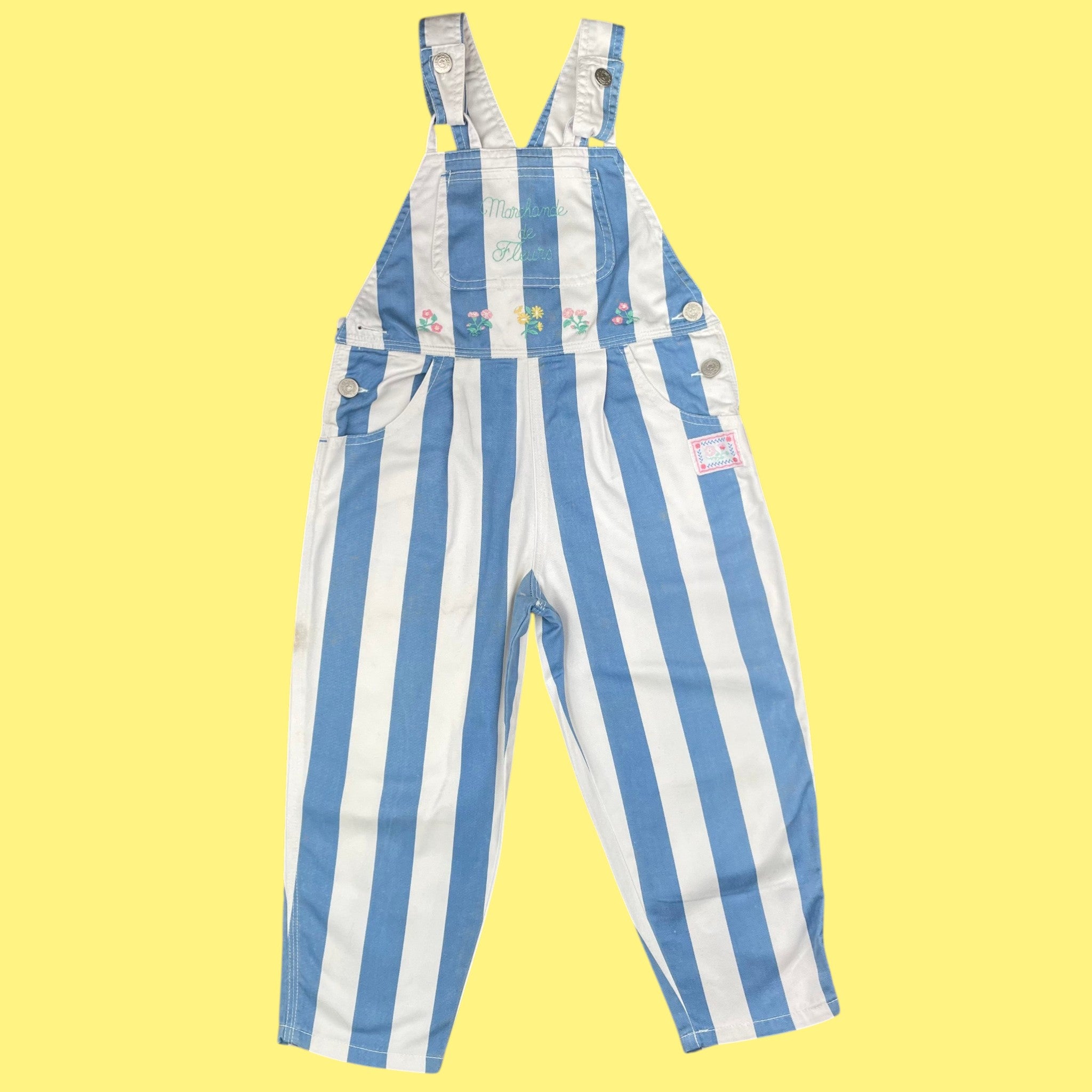 Salopette rayures Jacadi vintage 5 ans