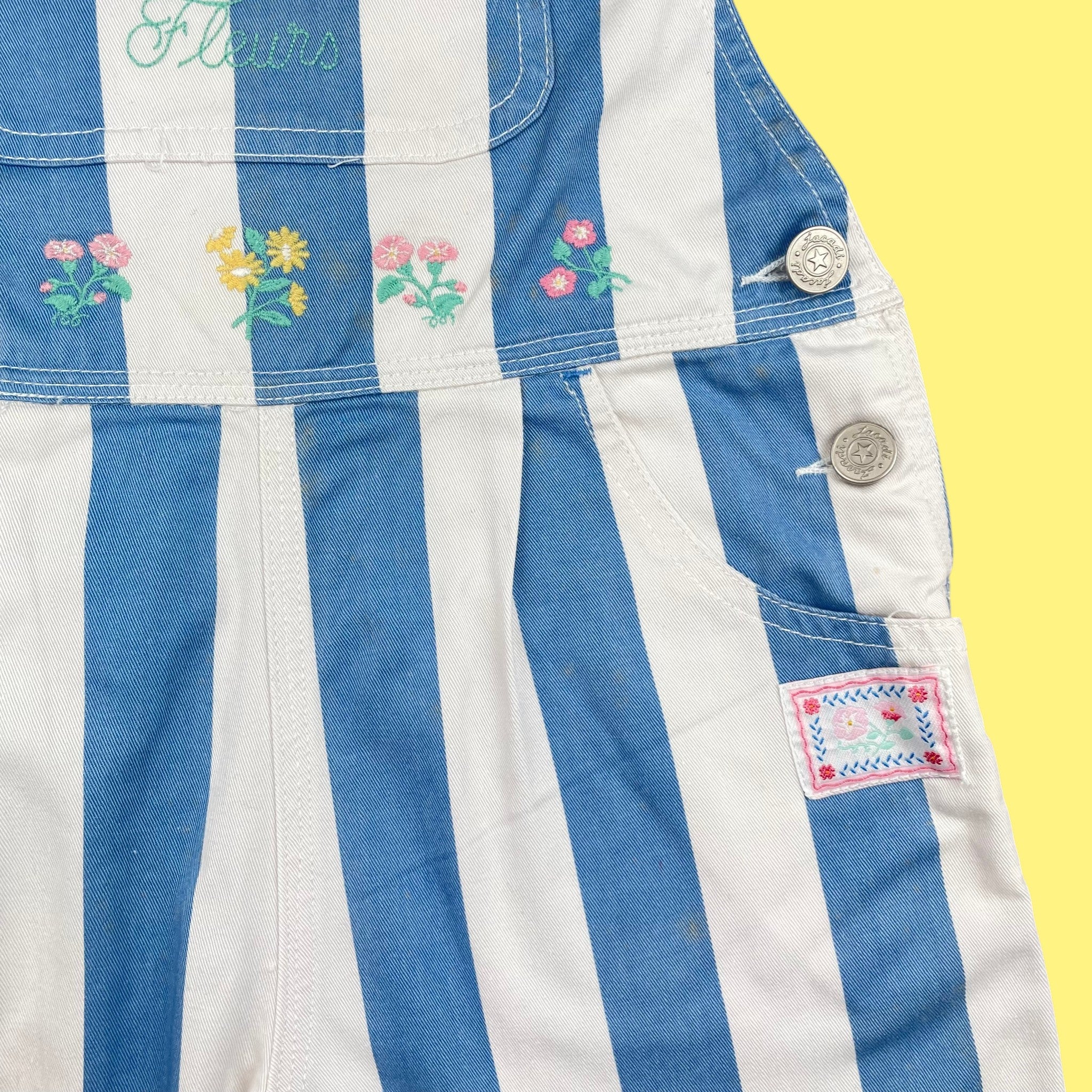 Salopette rayures Jacadi vintage 5 ans