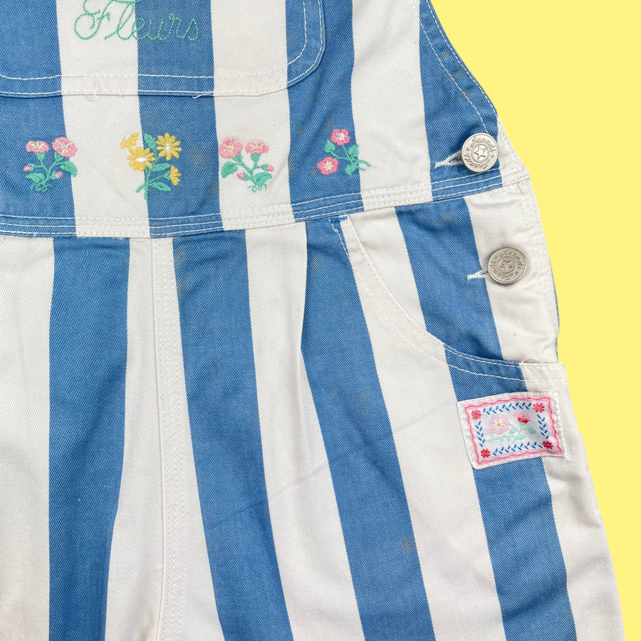 Salopette rayures Jacadi vintage 5 ans