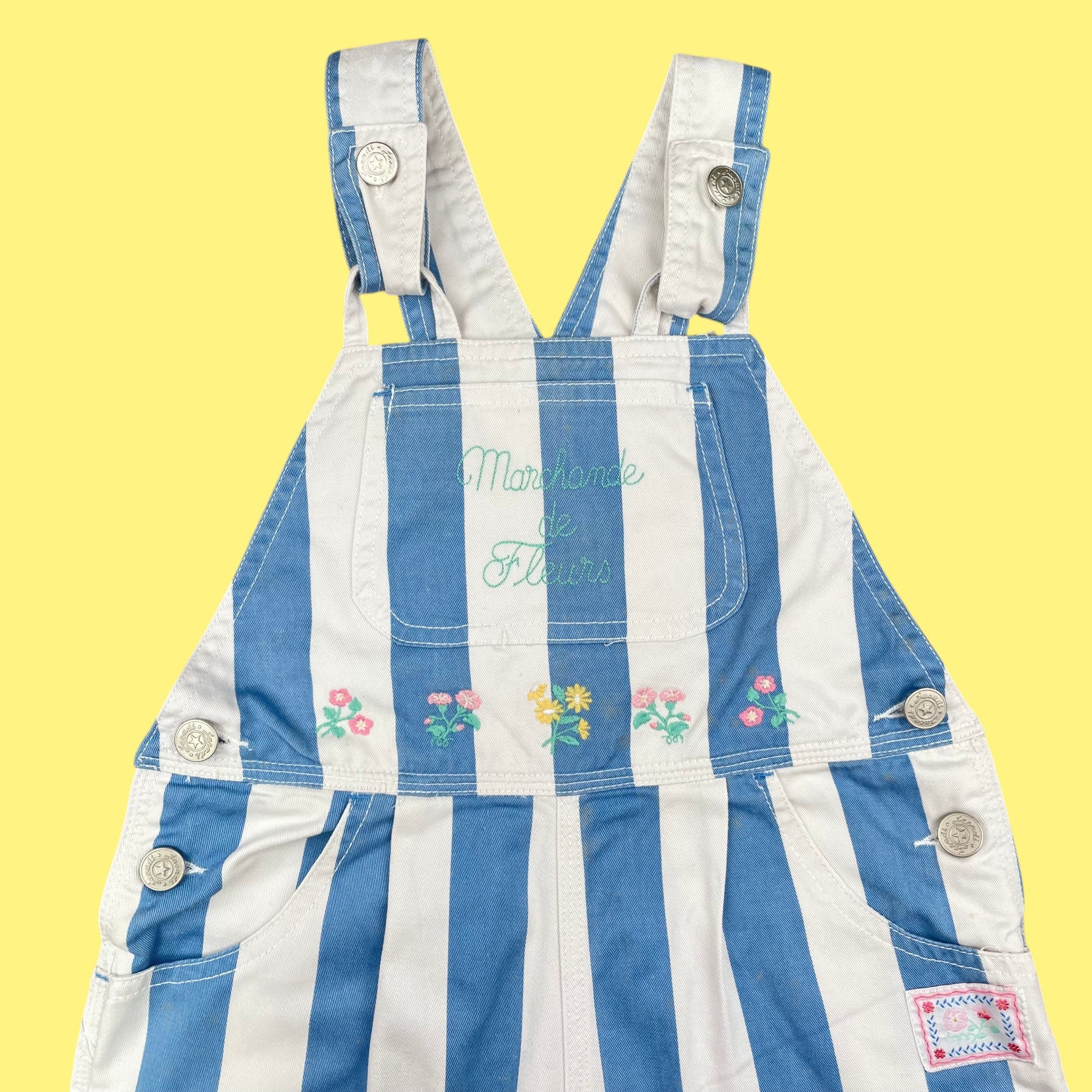 Salopette rayures Jacadi vintage 5 ans