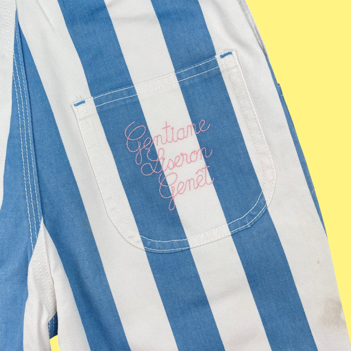 Salopette rayures Jacadi vintage 5 ans