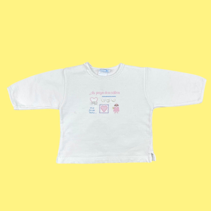 Sweat Jacadi vintage 9 mois