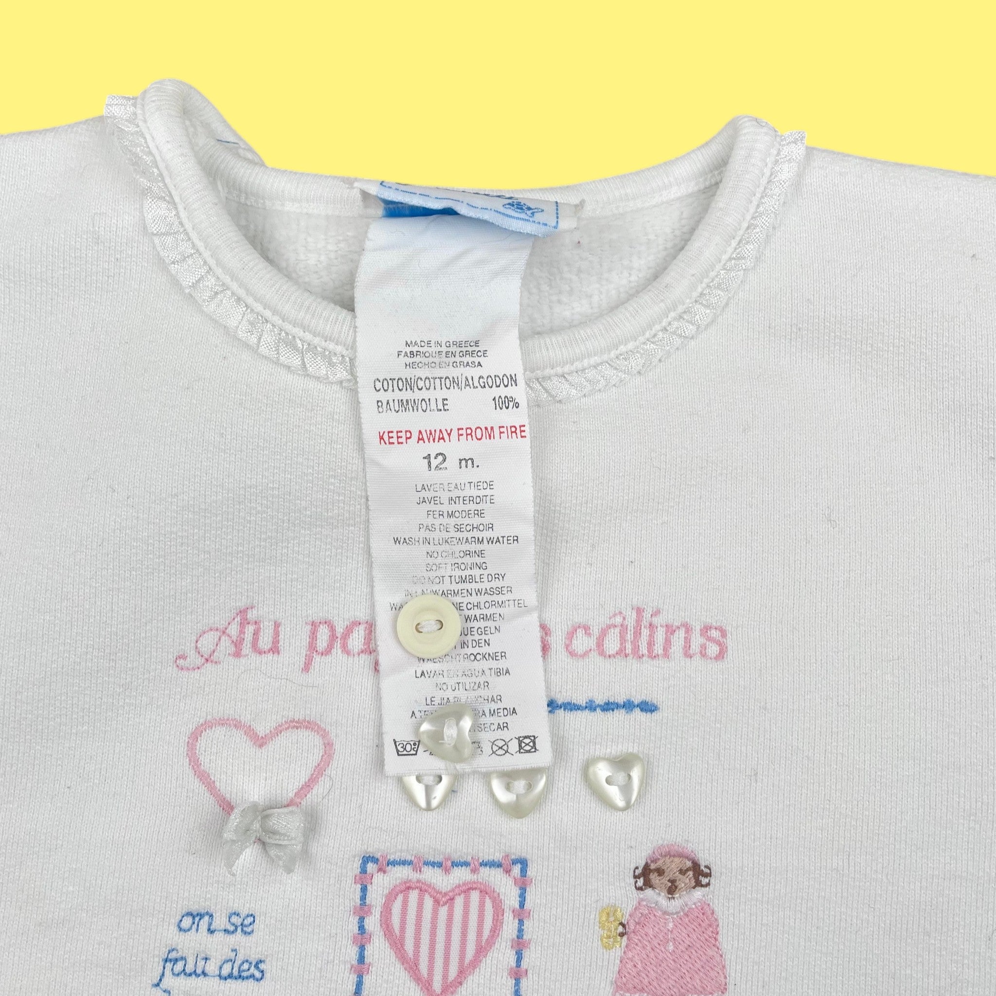 Sweat Jacadi vintage 9 mois