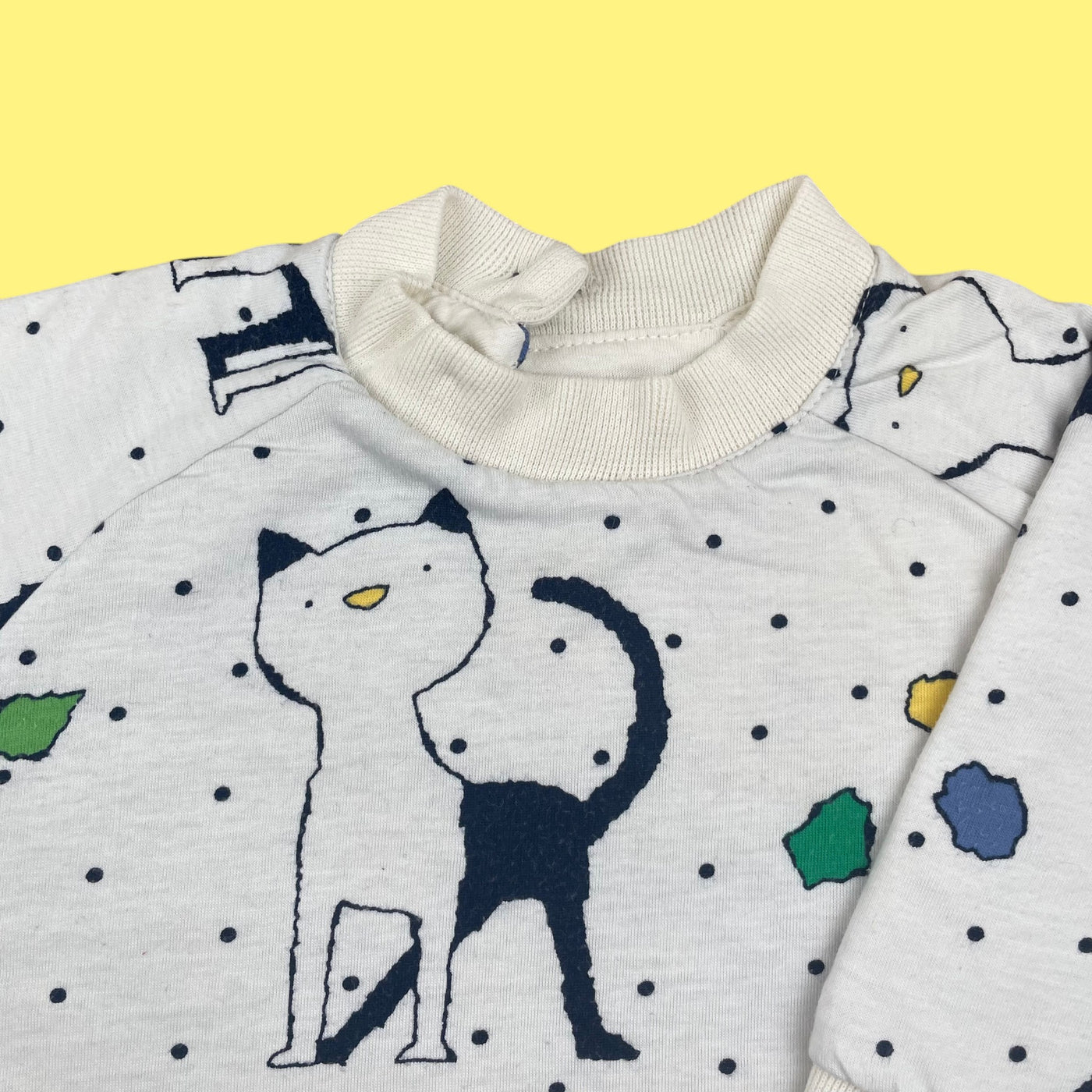 Ensemble Catimini chat vintage 3 mois