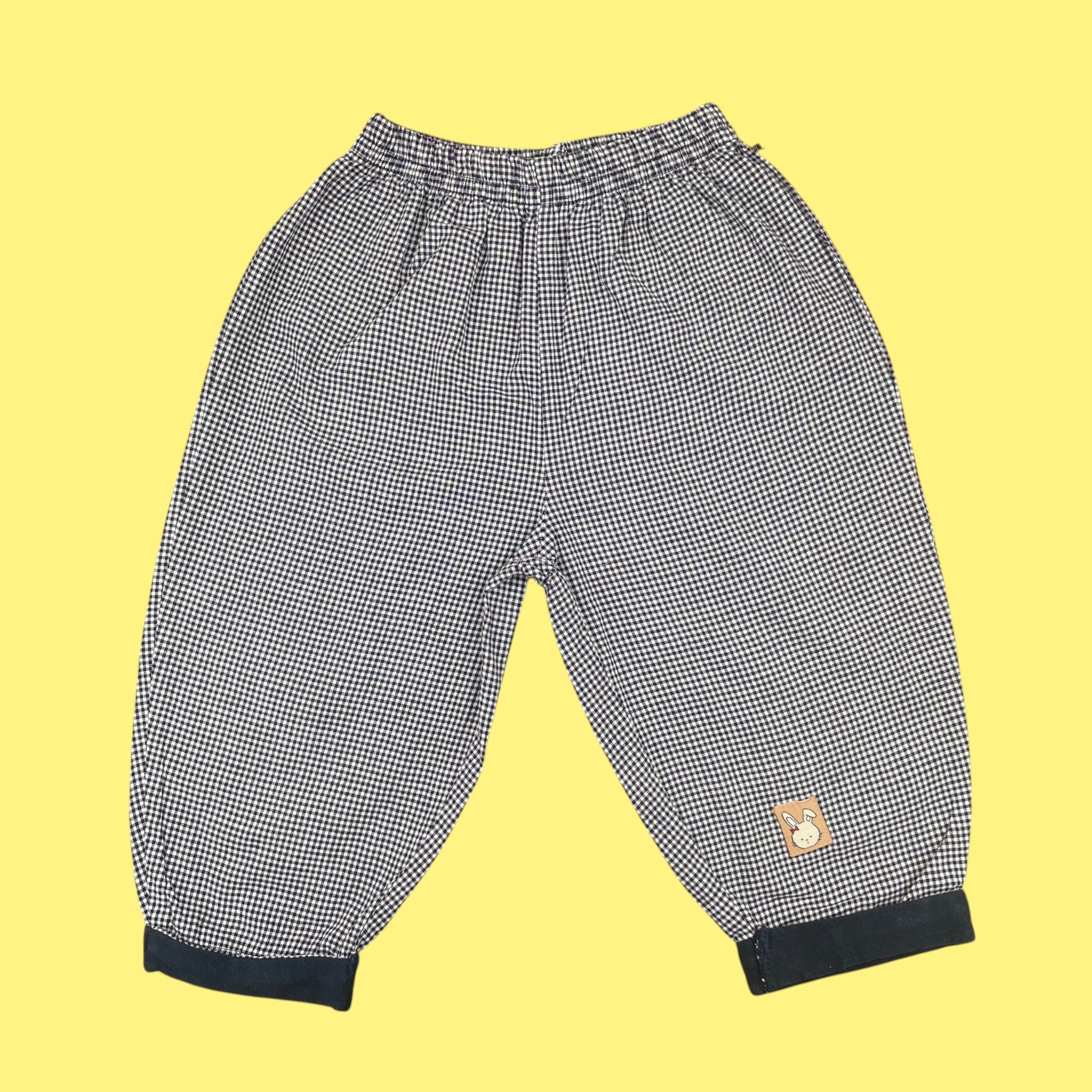 Pantalon vichy vintage 18 mois