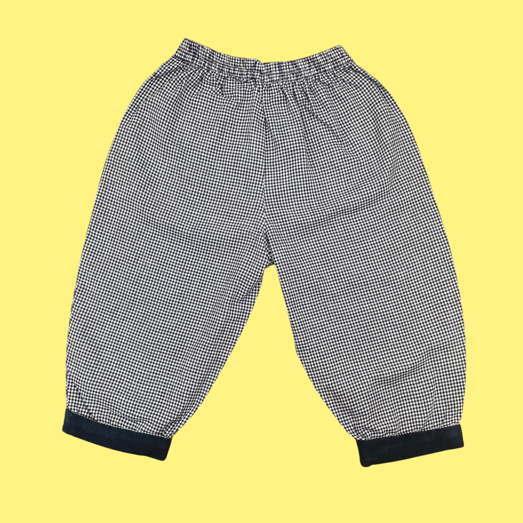 Pantalon vichy vintage 18 mois