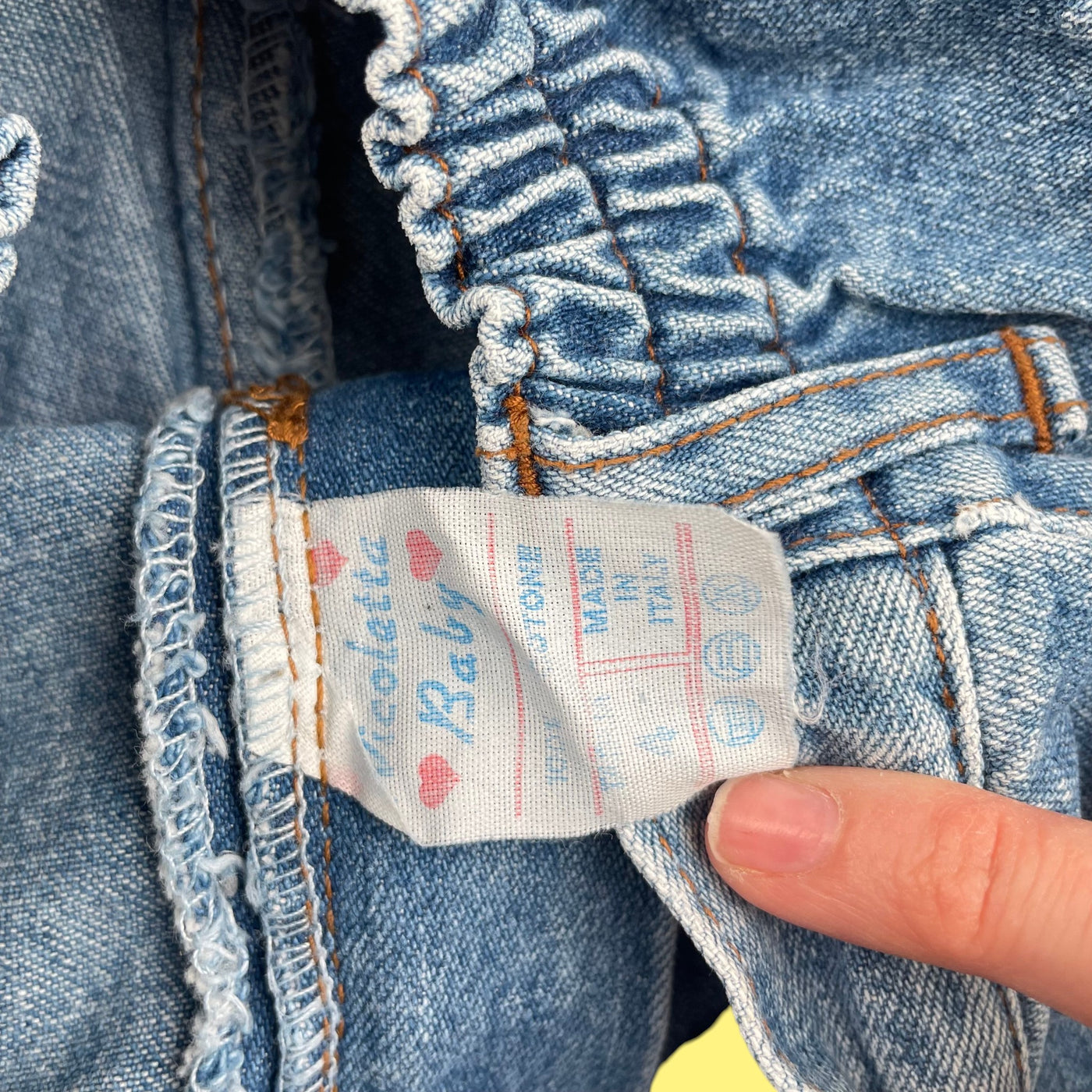 Jean neuf vintage 18 mois