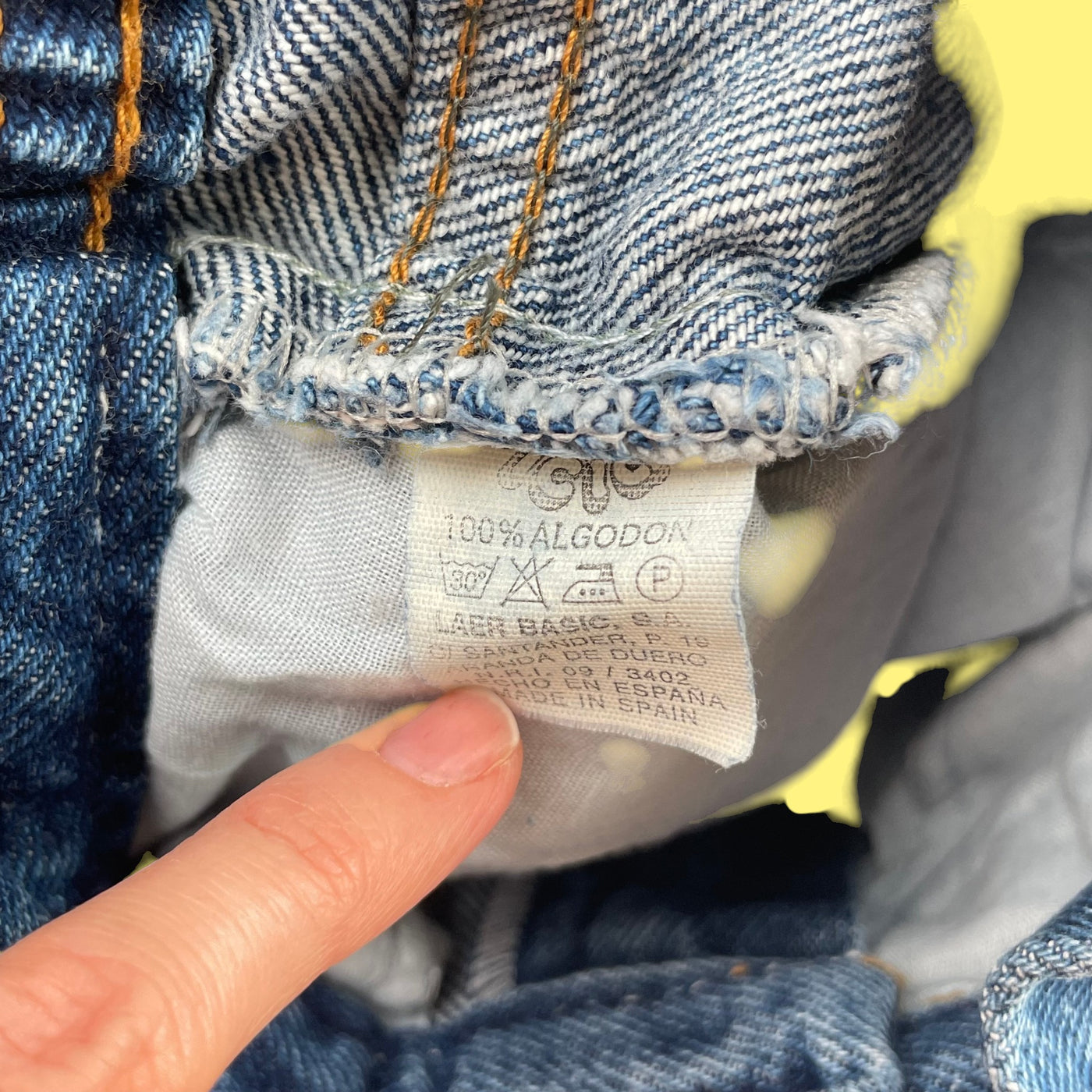 Jean neuf vintage 4 ans