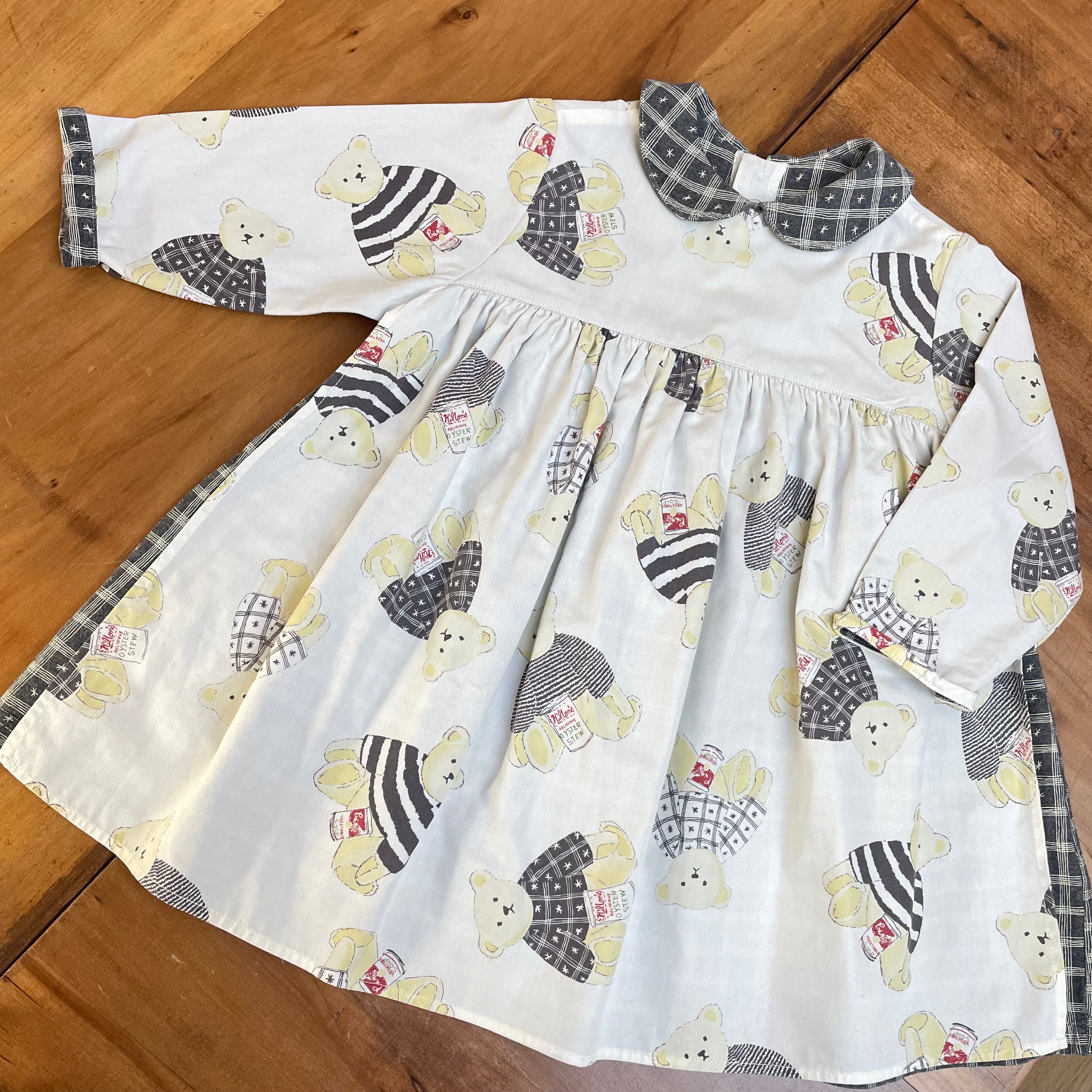 Robe vintage nounours Catimini 18 mois