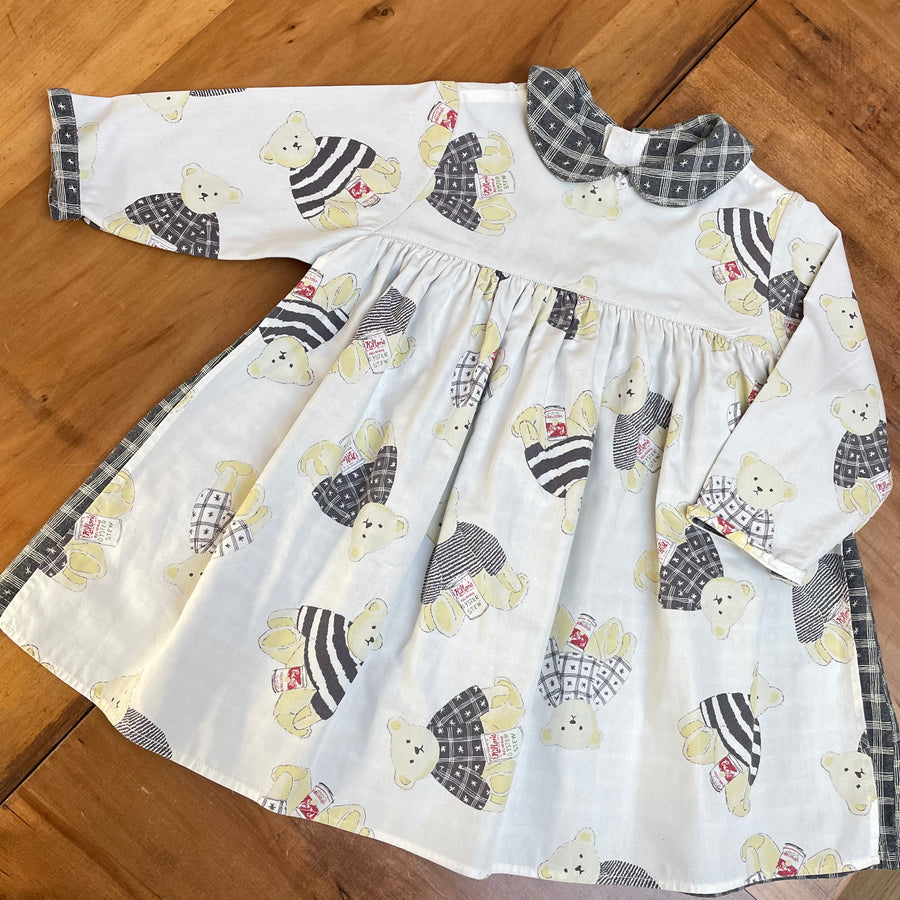 Robe vintage nounours Catimini 18 mois