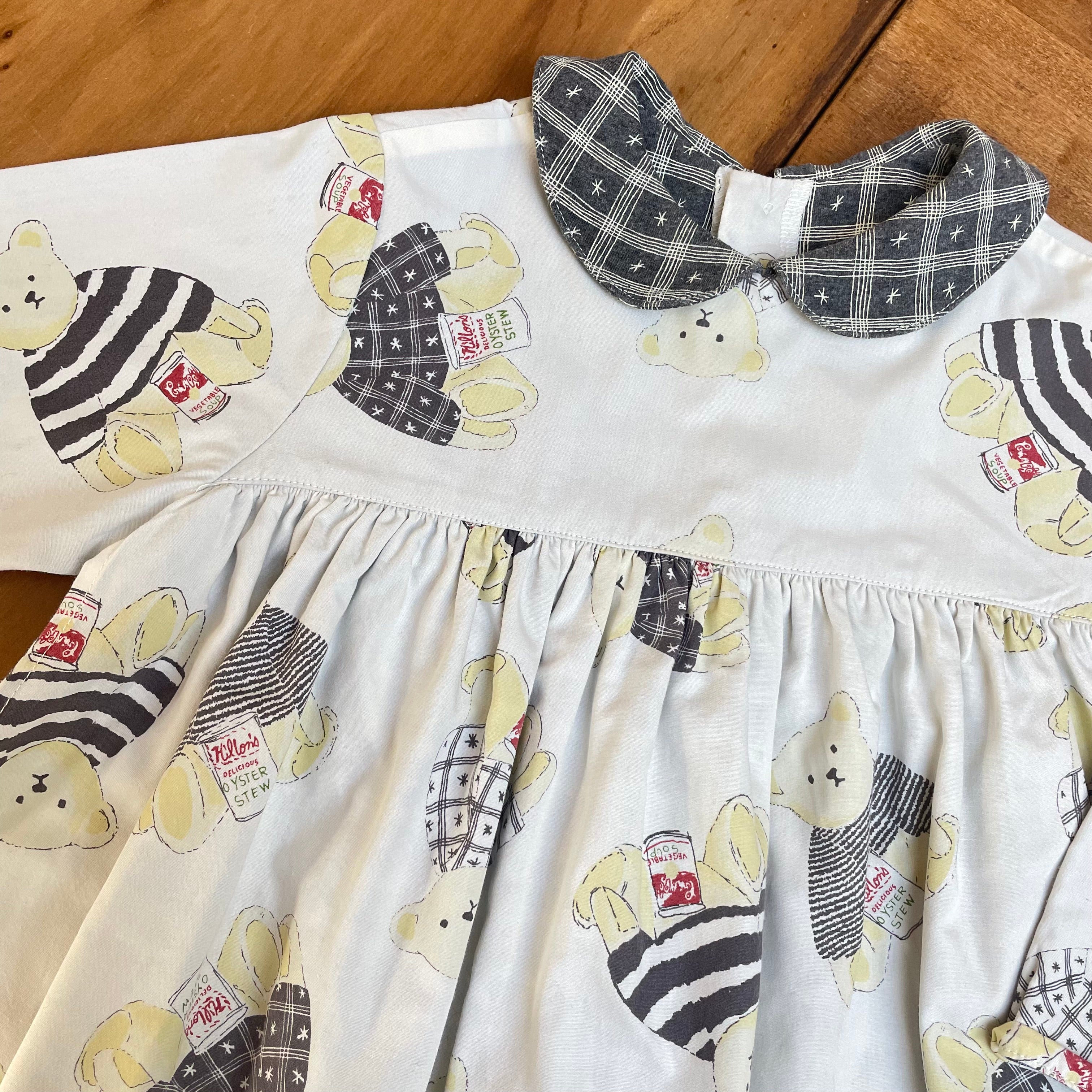 Robe vintage nounours Catimini 18 mois