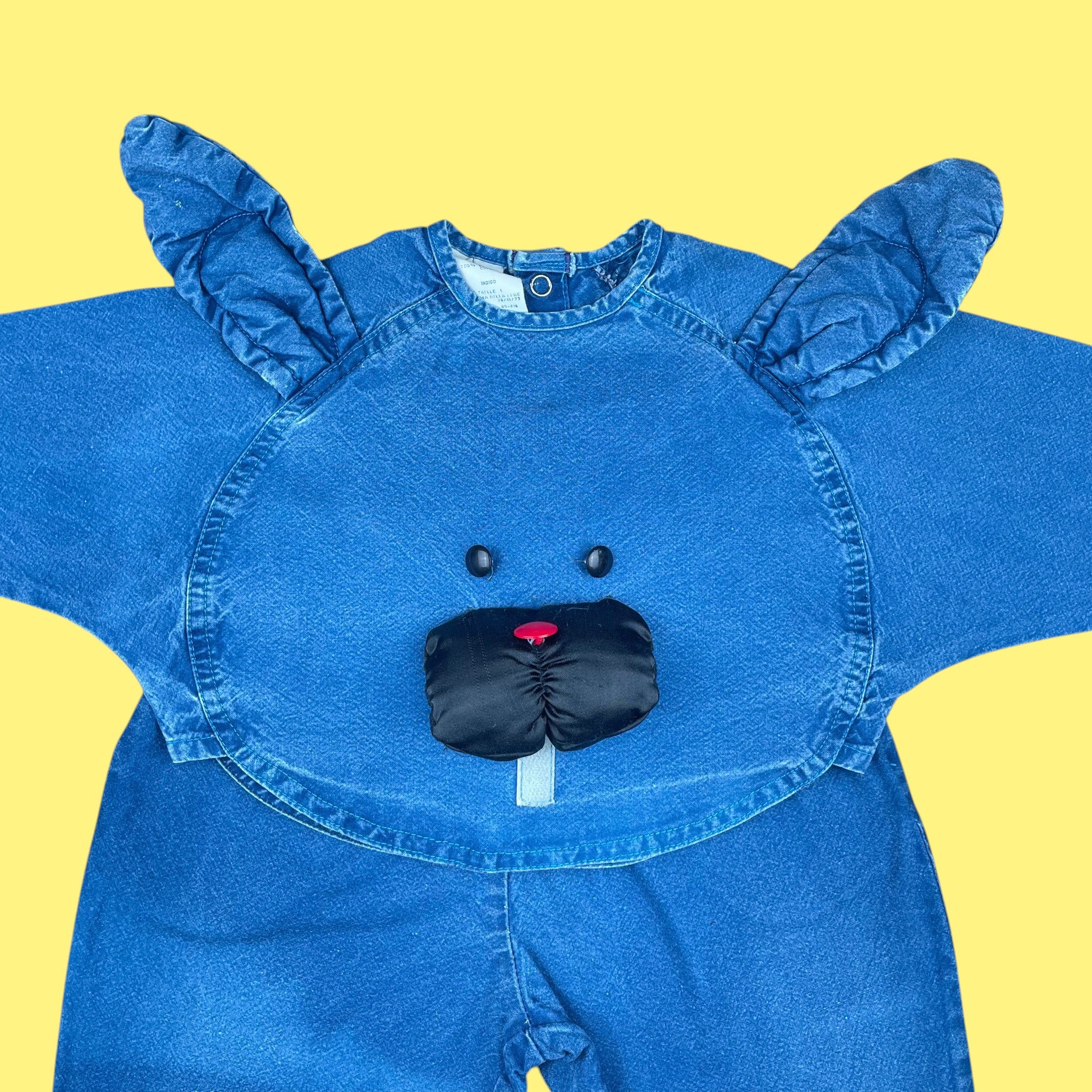 Ensemble jean lapin vintage 9 mois