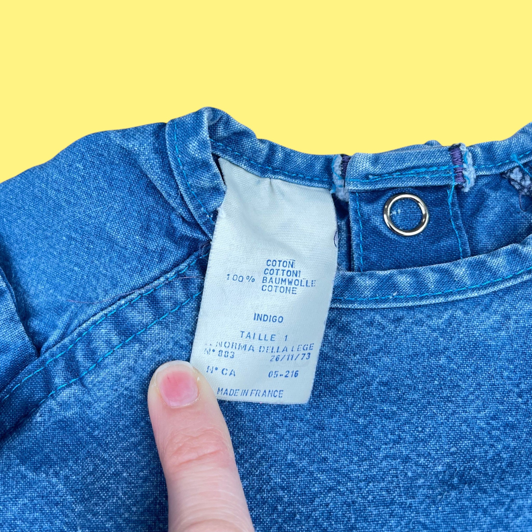 Ensemble jean lapin vintage 9 mois