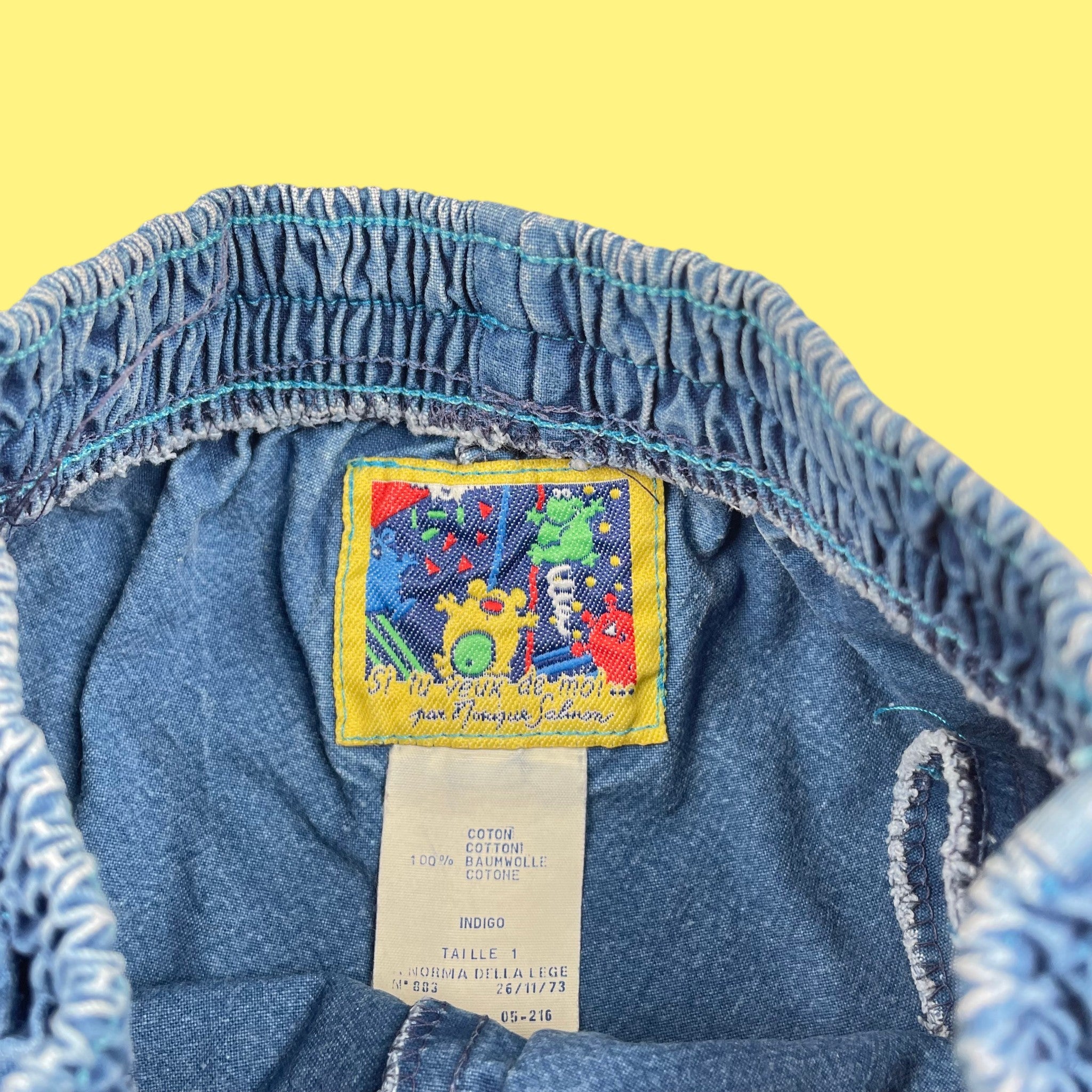 Ensemble jean lapin vintage 9 mois