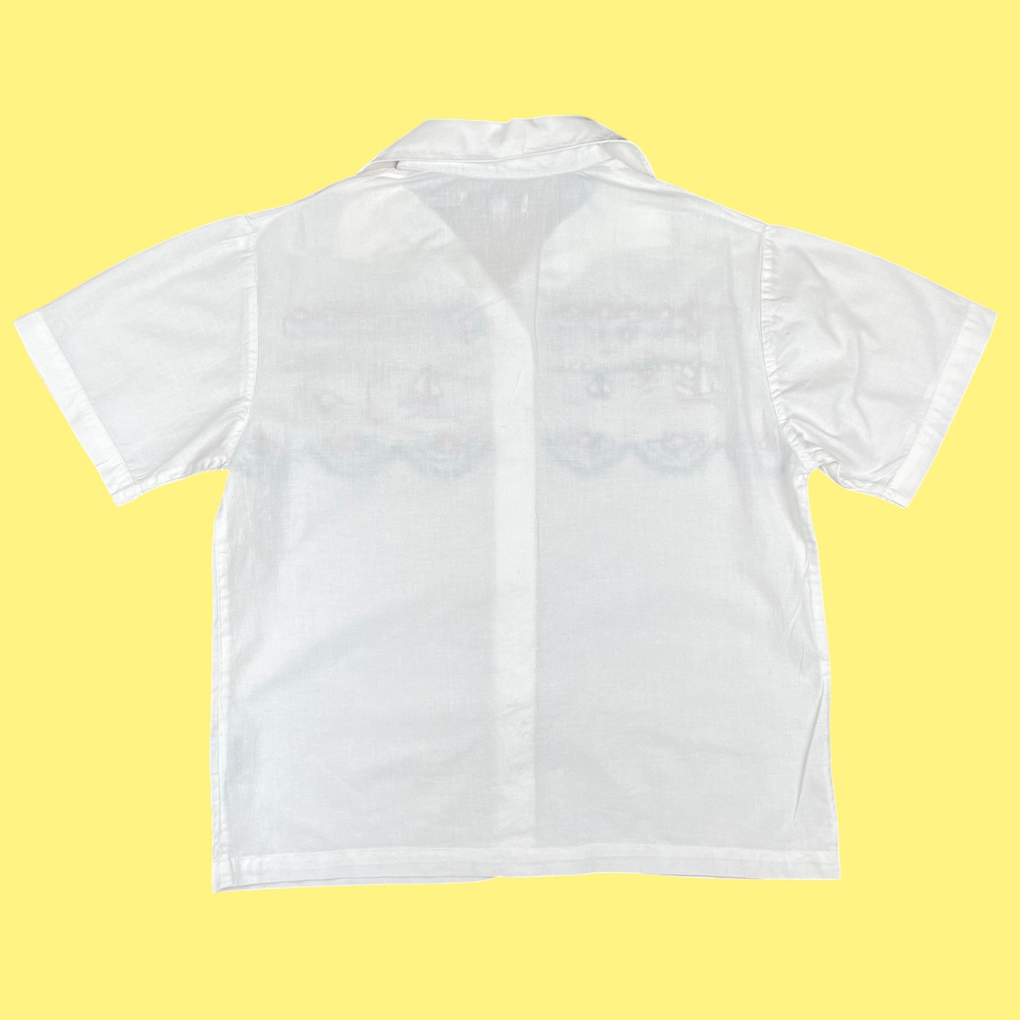 Chemisier brodé vintage 8 ans