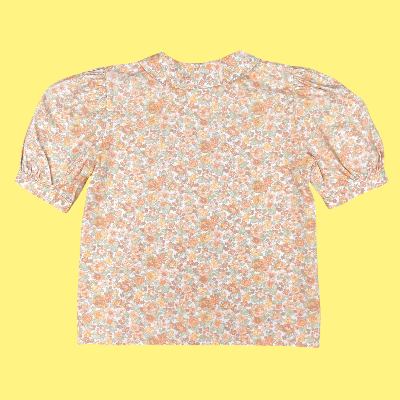 Chemisier fleuri Jacadi vintage 6 ans