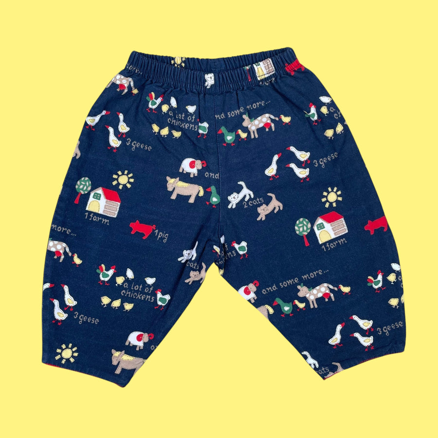 Pantalon ferme vintage 9 mois