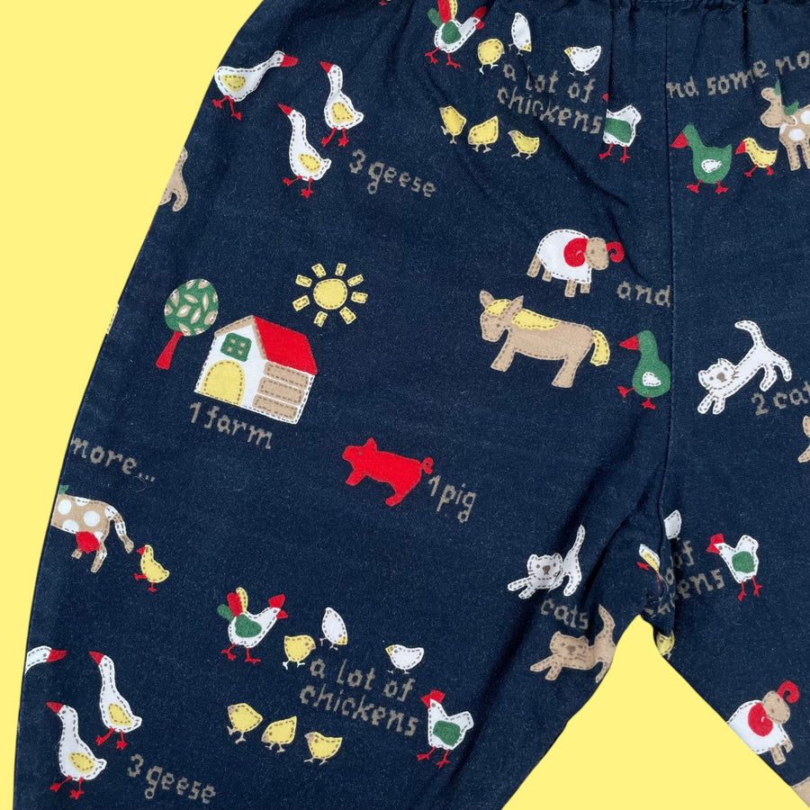 Pantalon ferme vintage 9 mois